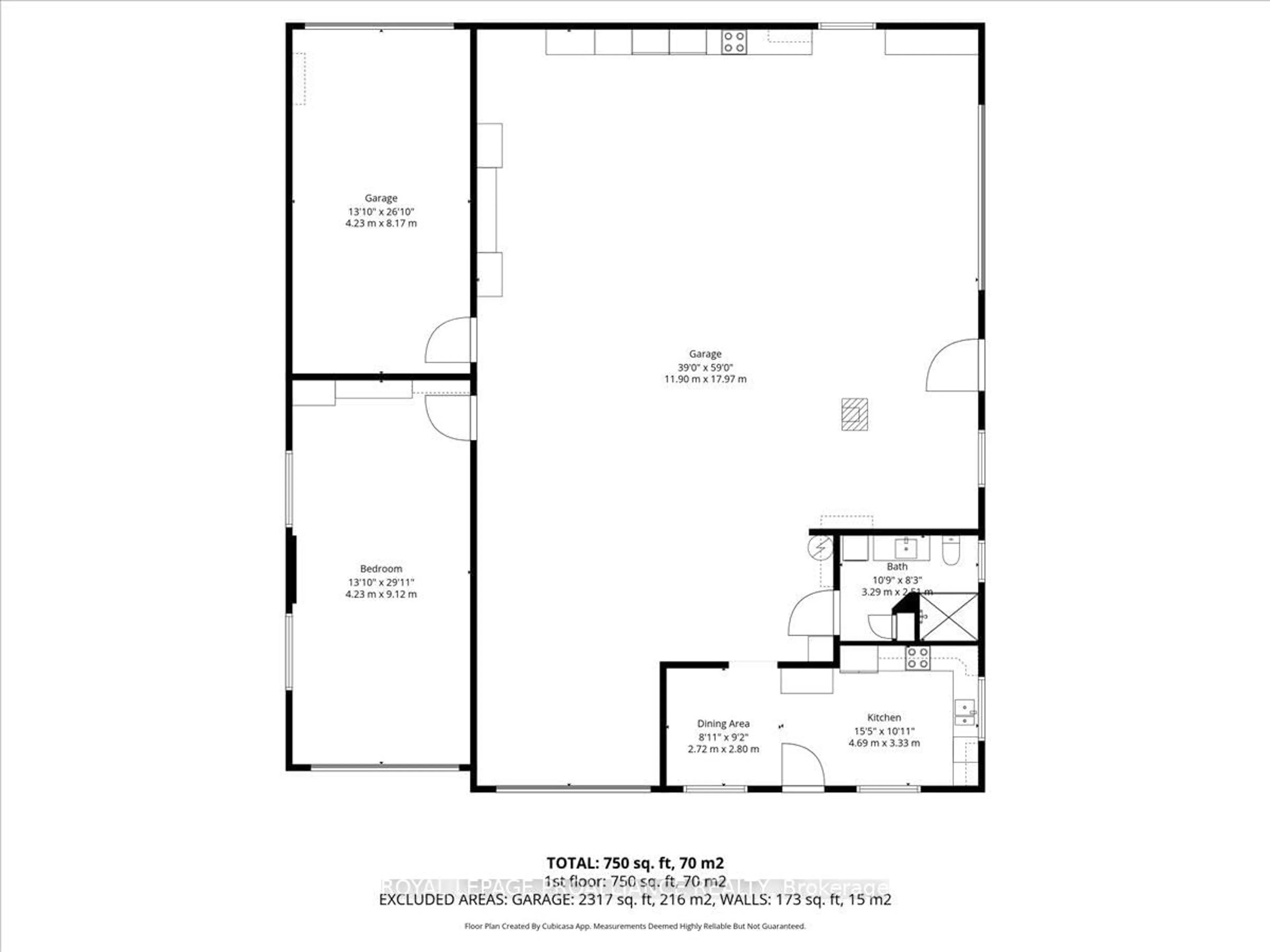 Floor plan for 555 Douglas Rd, Thomasburg Ontario K0K 3H0