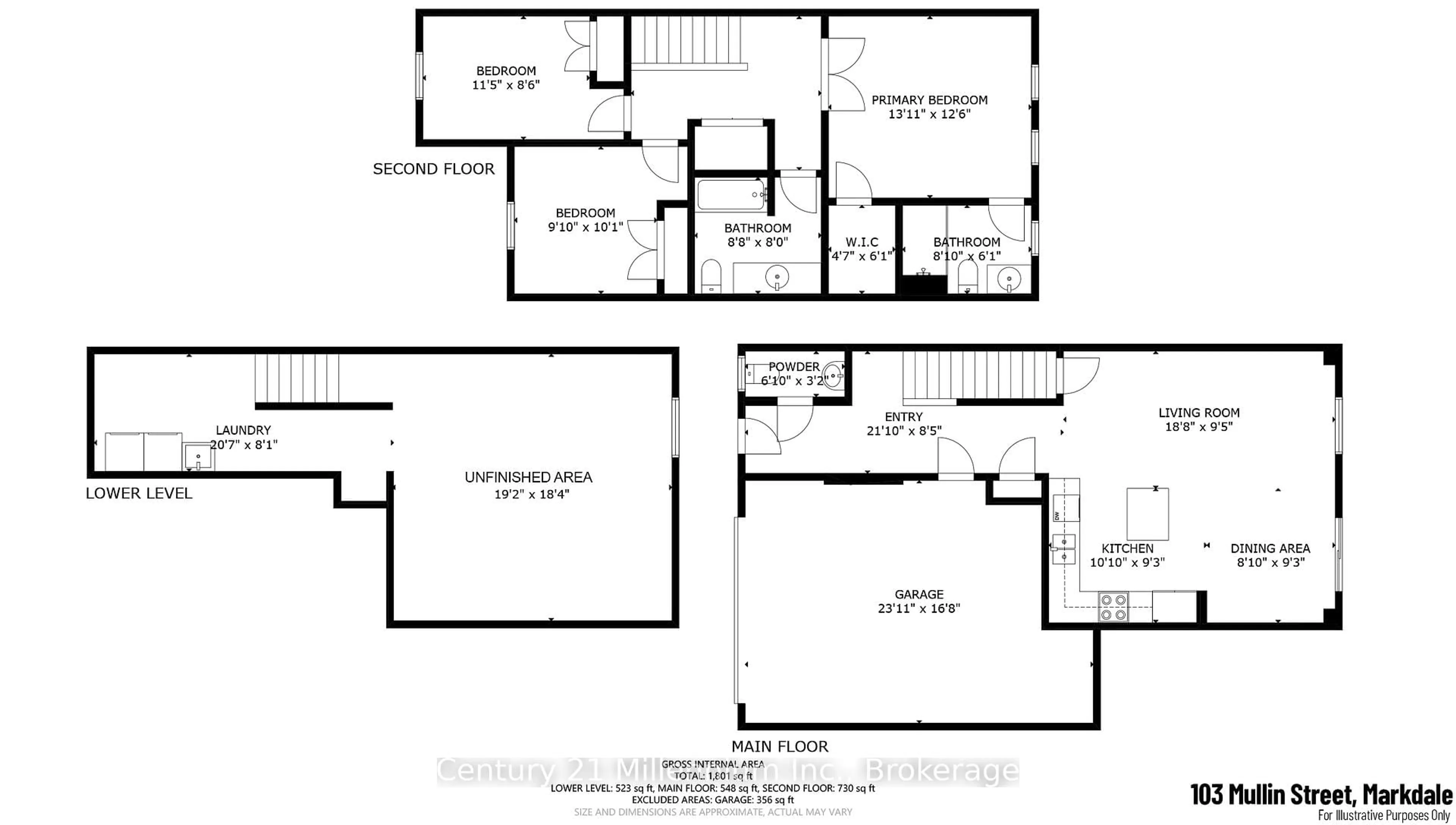Floor plan for 103 Mullin St, Grey Highlands Ontario N0C 1H0