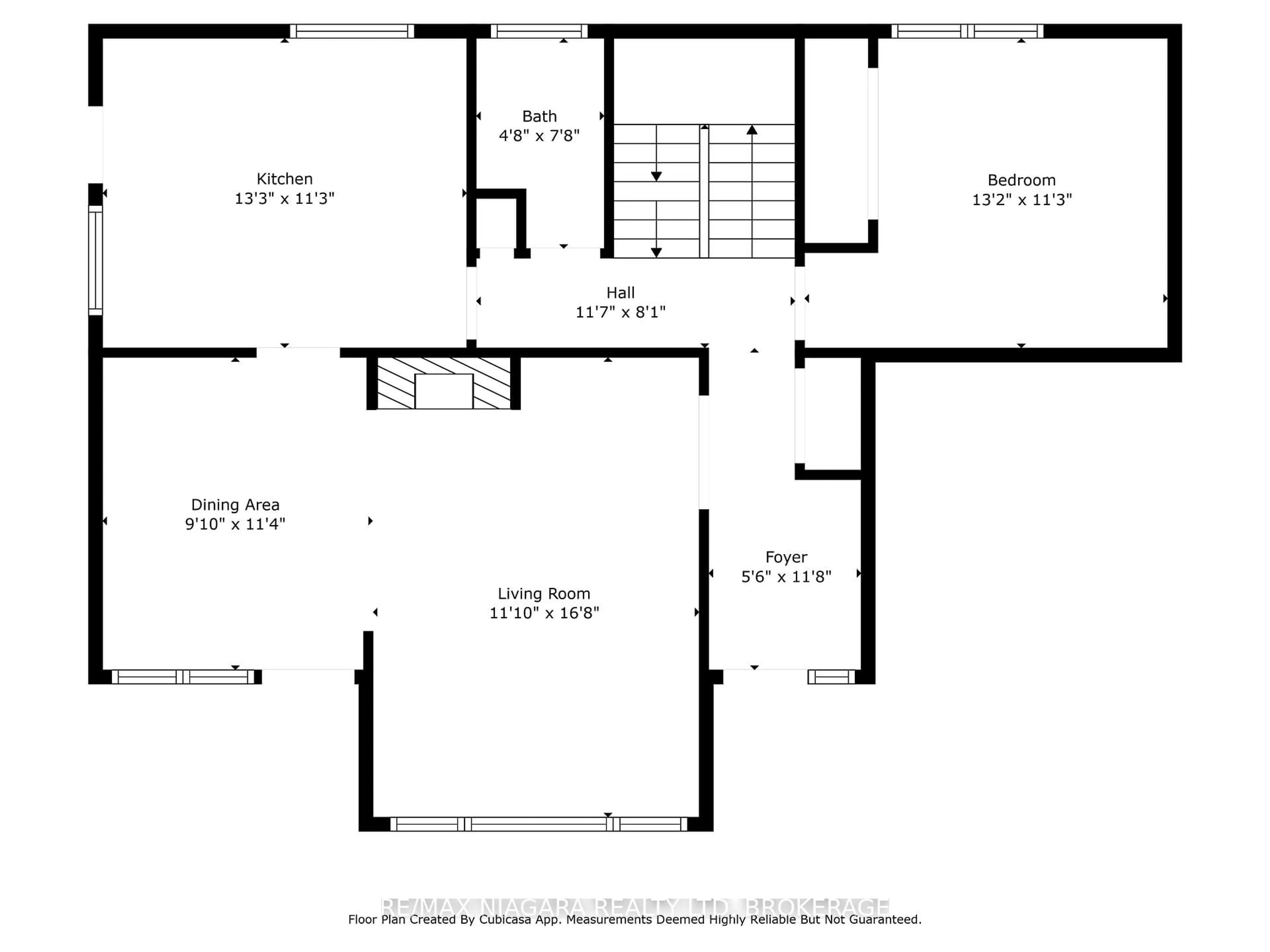 Floor plan for 6628 Argyll Cres, Niagara Falls Ontario L2G 5E7