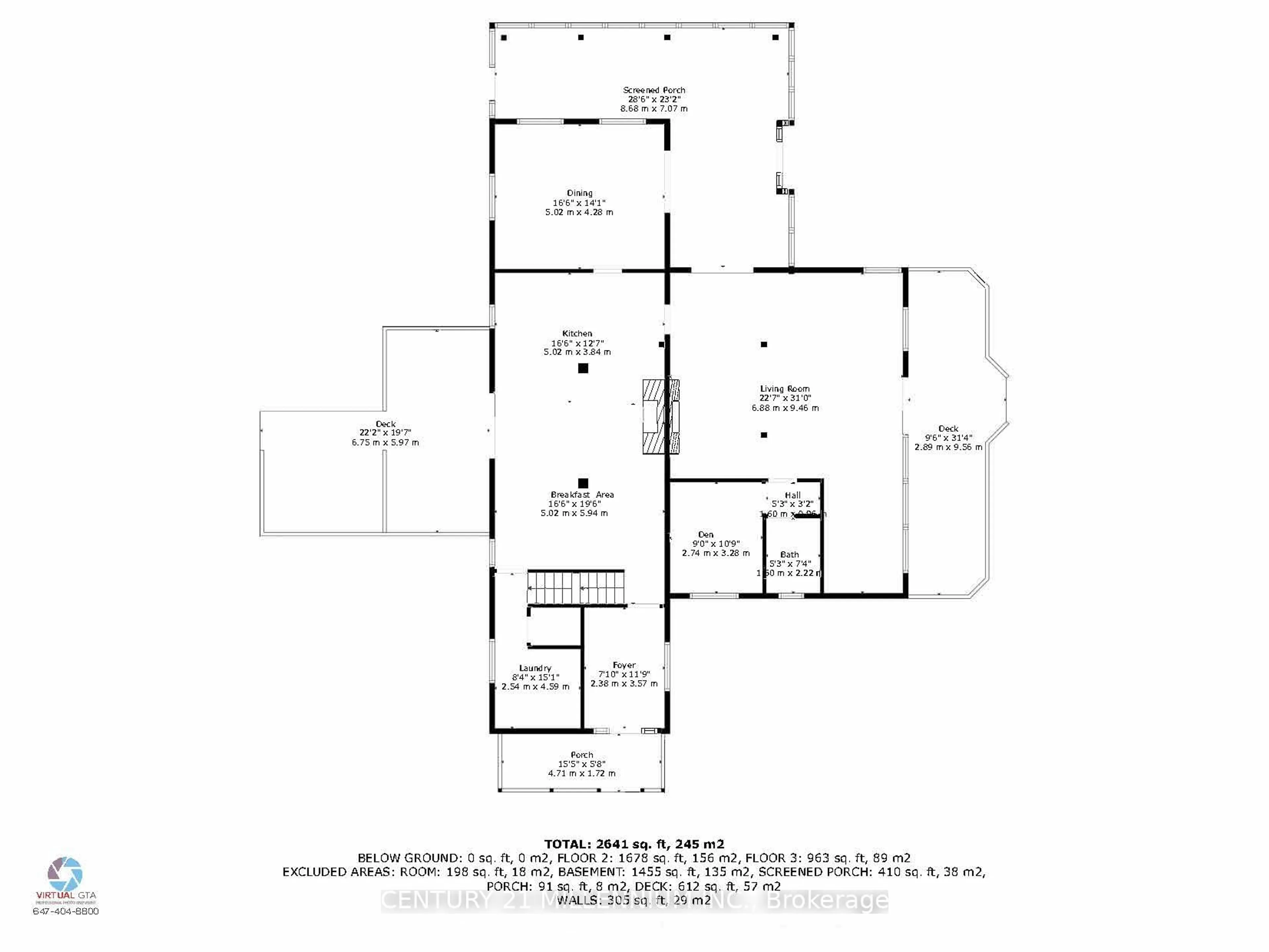 Floor plan for 836100 4th Line East Line, Mulmur Ontario L9V 0J1