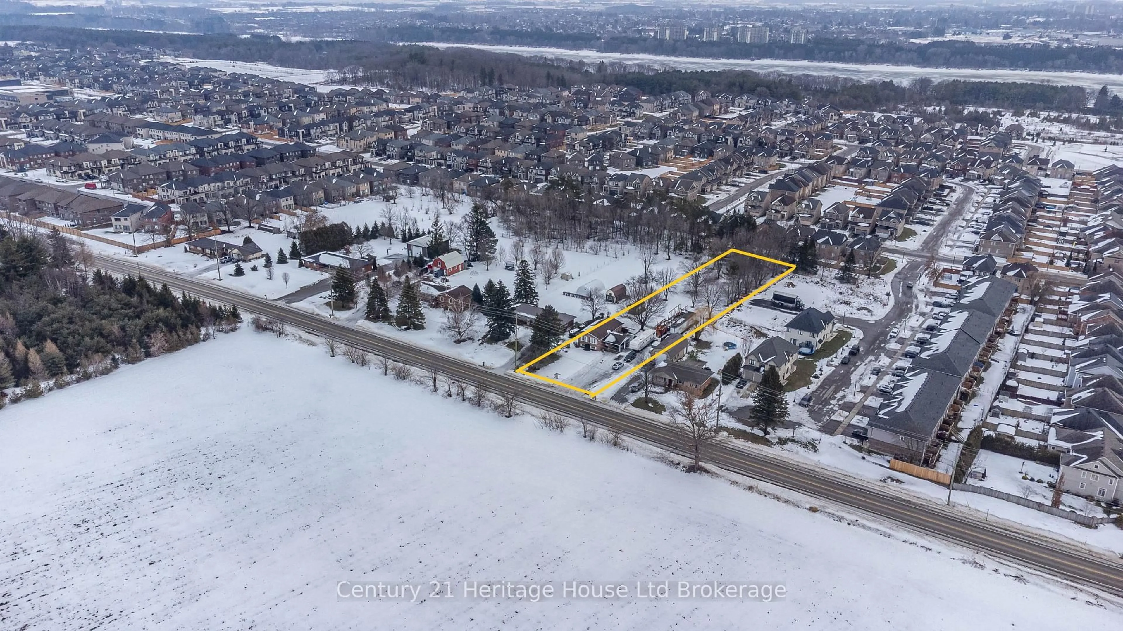 A pic from outside/outdoor area/front of a property/back of a property/a pic from drone, street for 745190 Oxford Road 17, Woodstock Ontario N4S 7W2