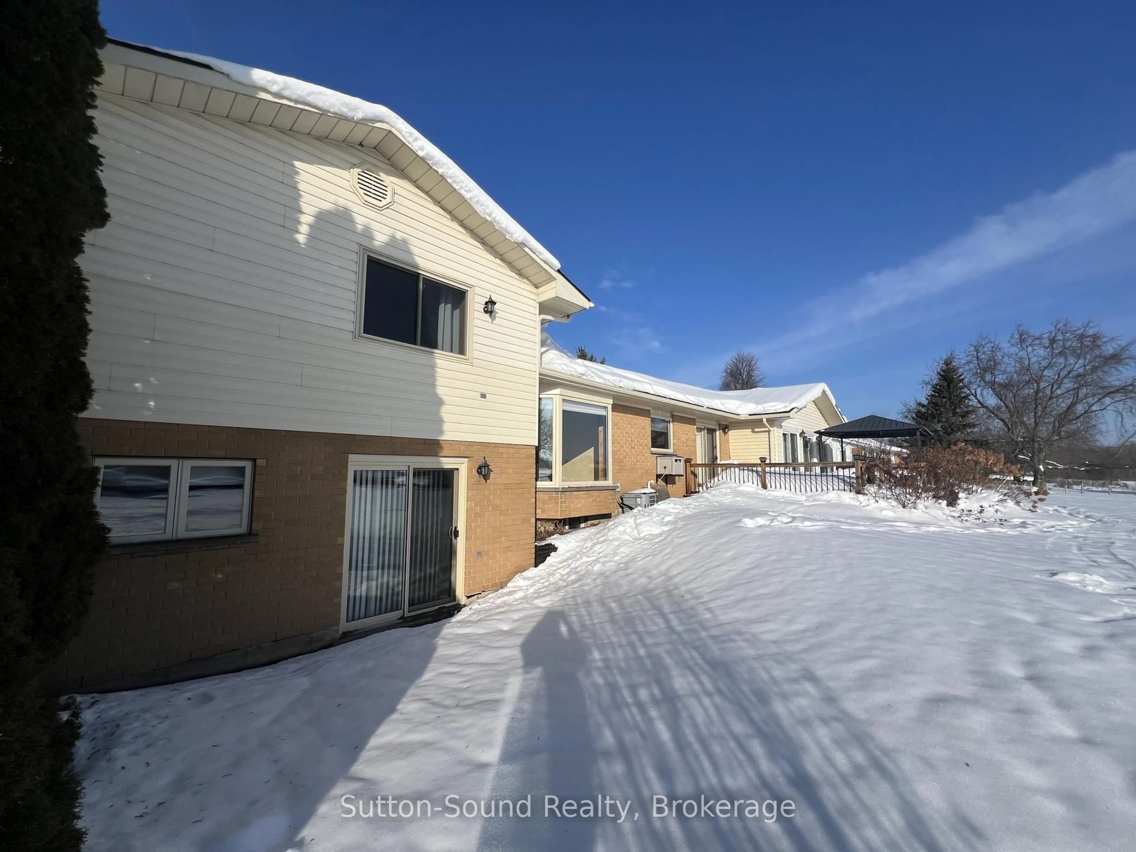 A pic from outside/outdoor area/front of a property/back of a property/a pic from drone, unknown for 178463 Grey Rd 17 Rd, Georgian Bluffs Ontario N4K 5N4