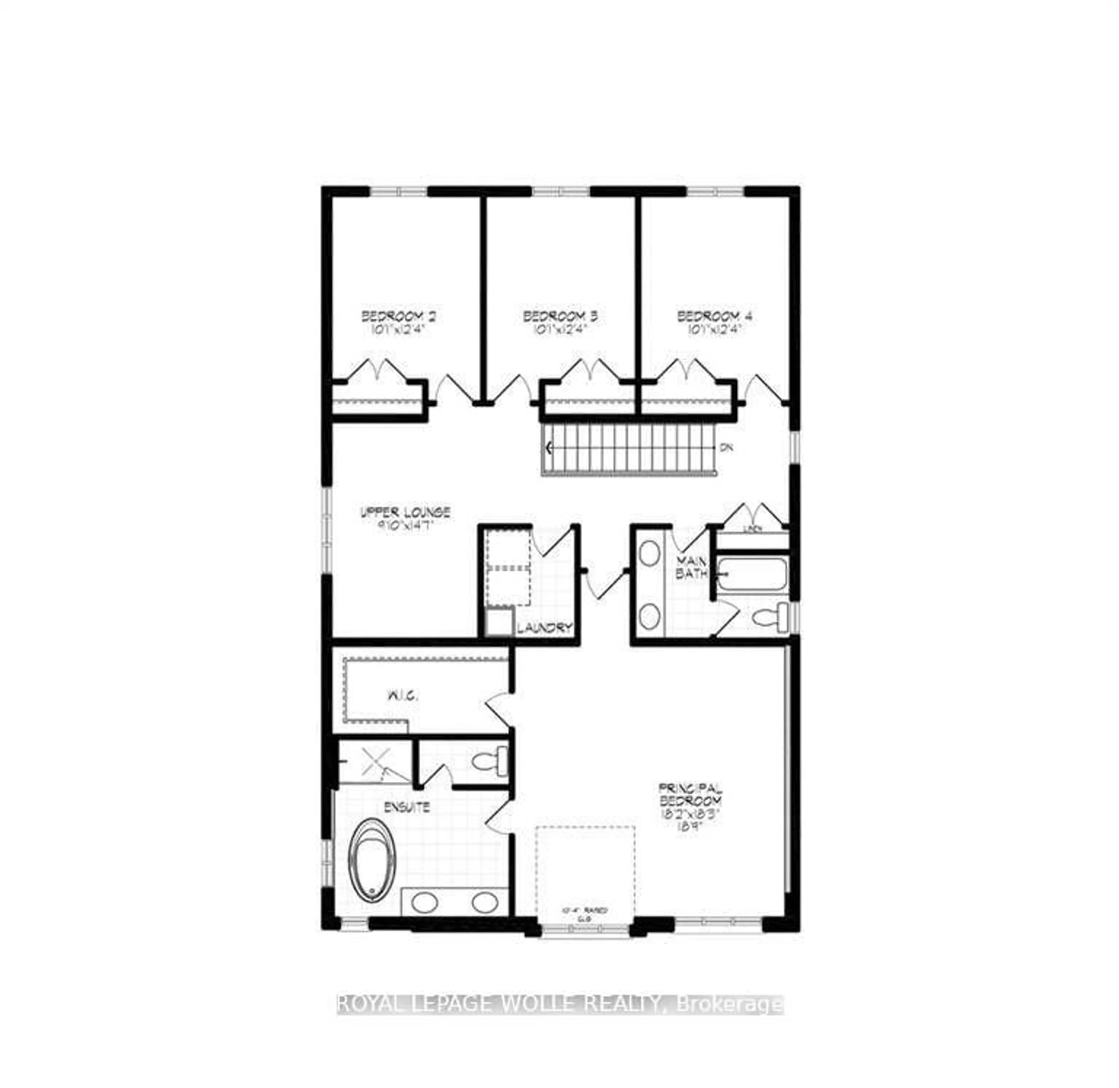 Floor plan for 541 Balsam Poplar St, Waterloo Ontario N2V 0H8