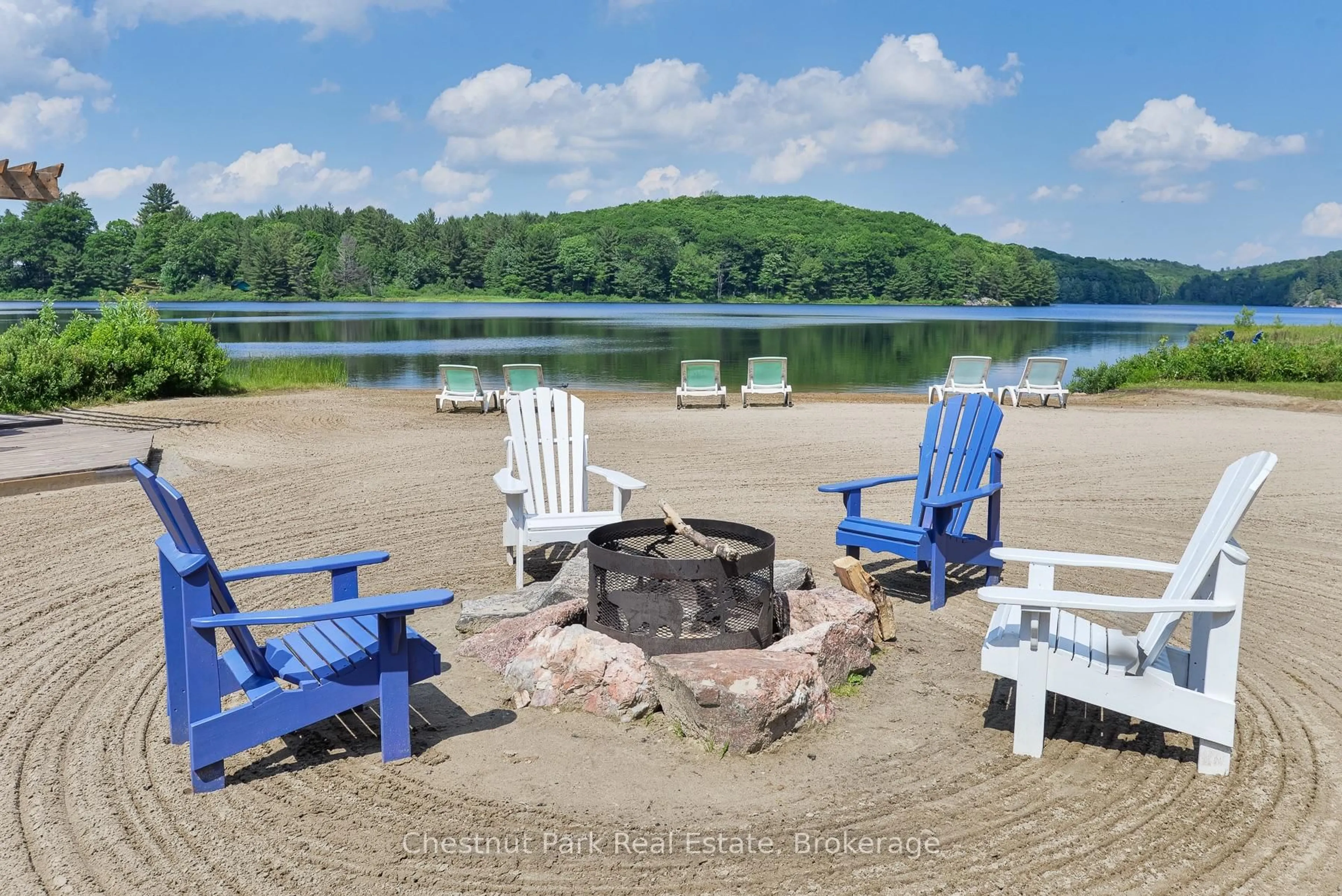 Patio, water/lake/river/ocean view for 848 & 1086 CLEARWATER LAKE Rd & N. Deer Lake Rd, Huntsville Ontario P0B 1L0