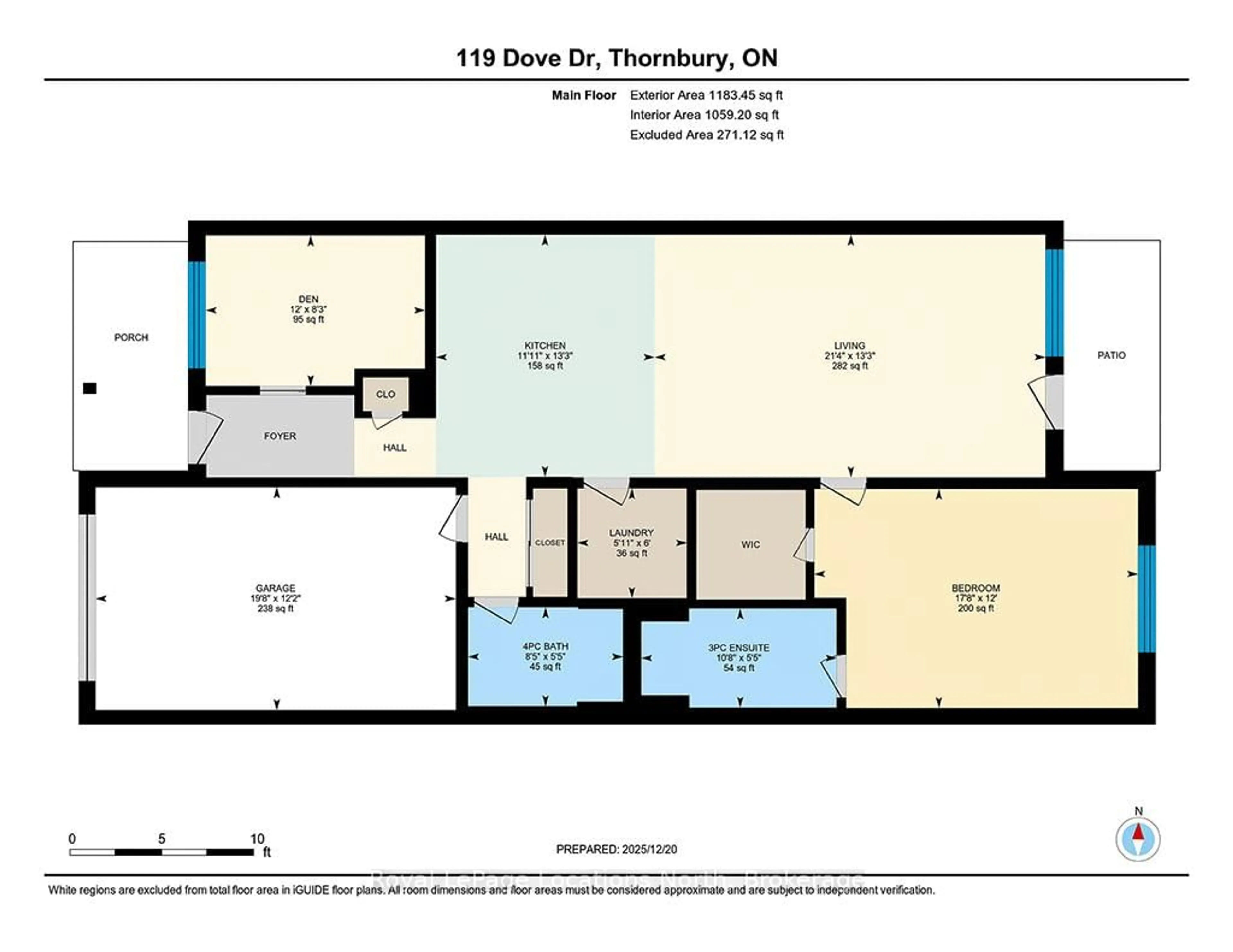 Floor plan for 119 Dove Dr, Blue Mountains Ontario N0H 2P0