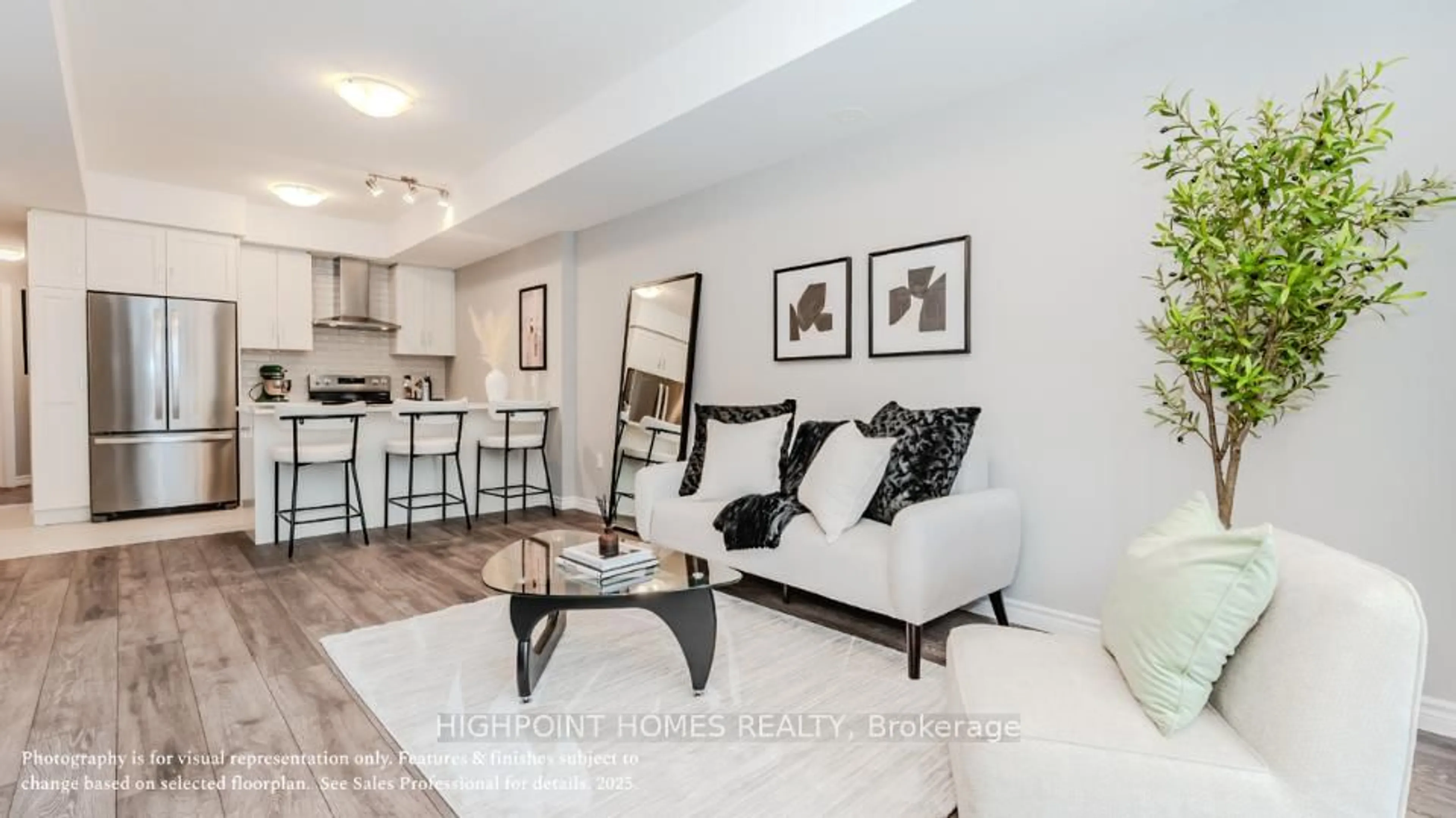 Living room with furniture, unknown for 85 Lomond Lane, Kitchener Ontario N2R 0T6