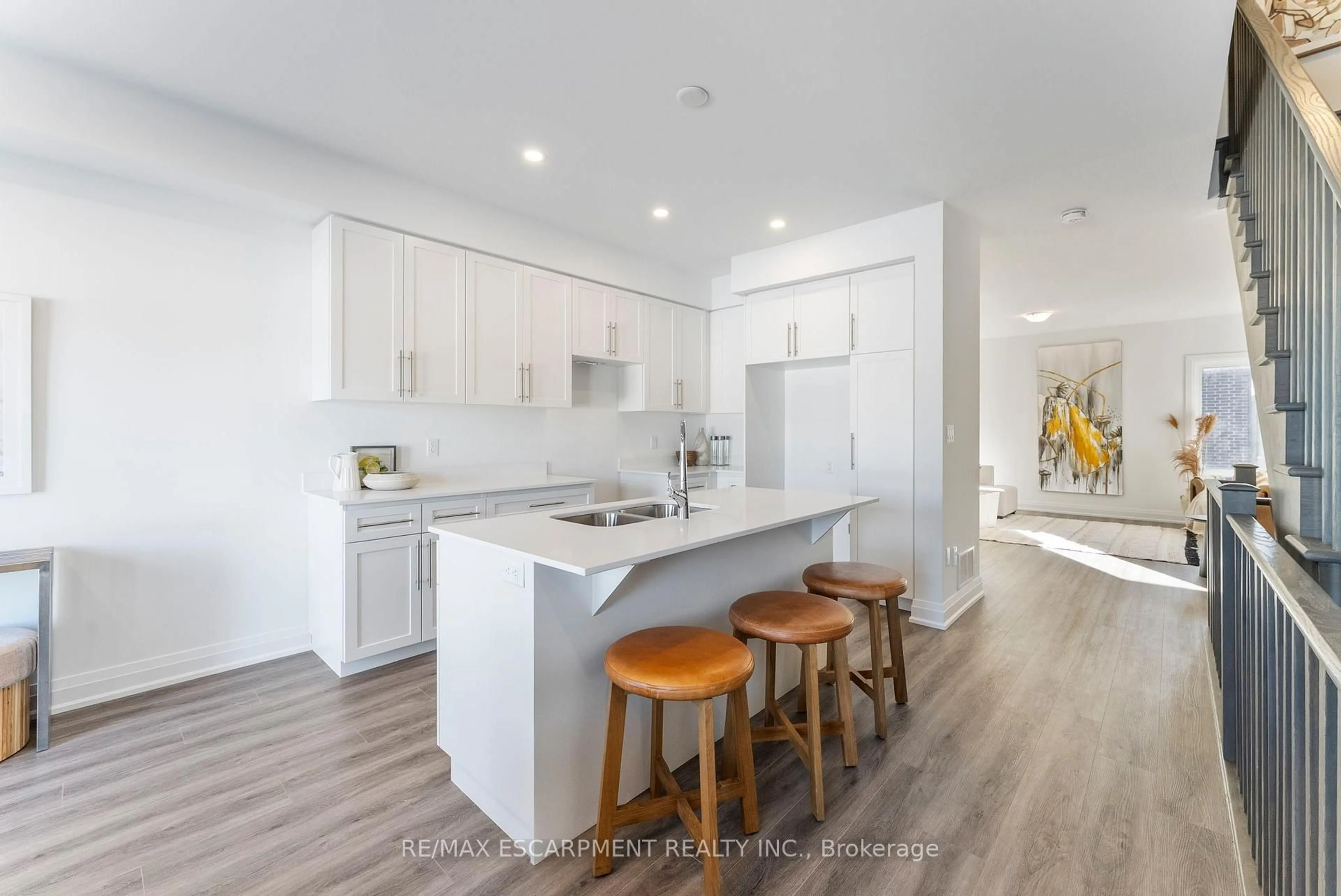 Open concept kitchen, unknown for 14 Clear Valley Lane, Hamilton Ontario L0R 1W0
