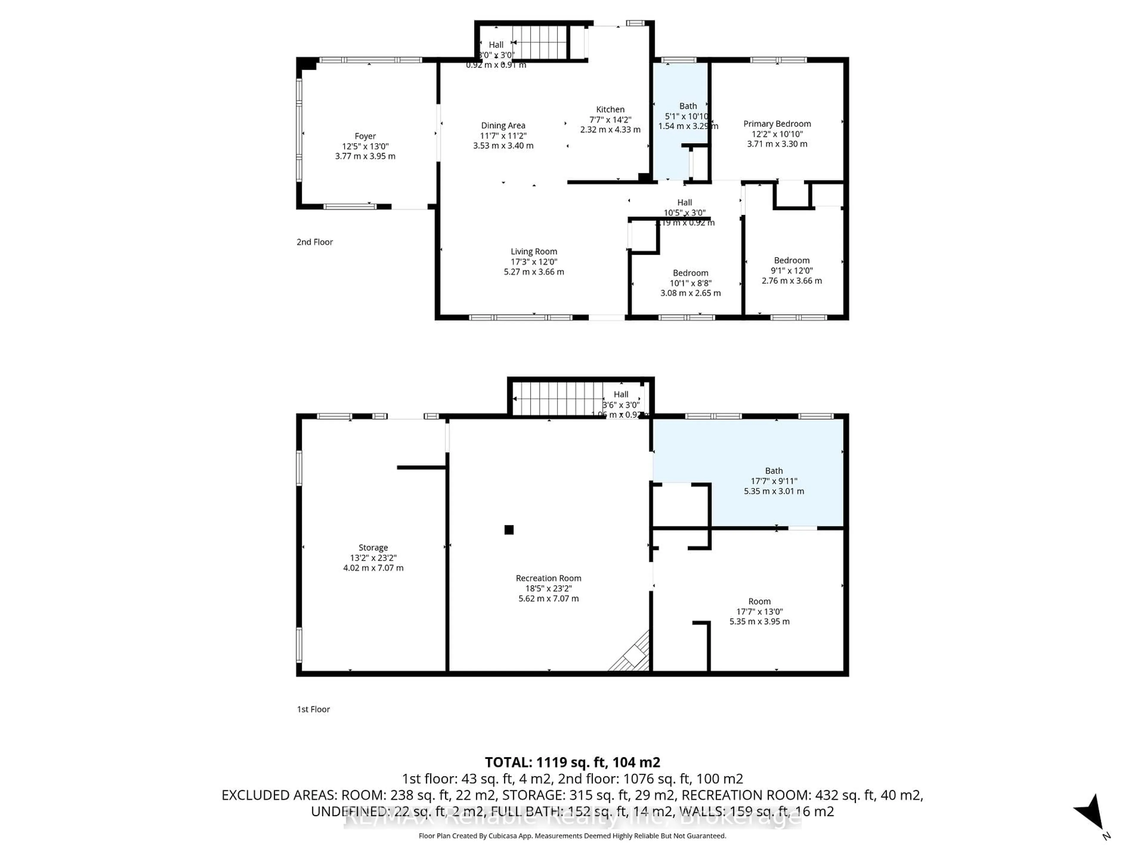 Floor plan for 117 Goderich St, Huron East Ontario N0K 1W0