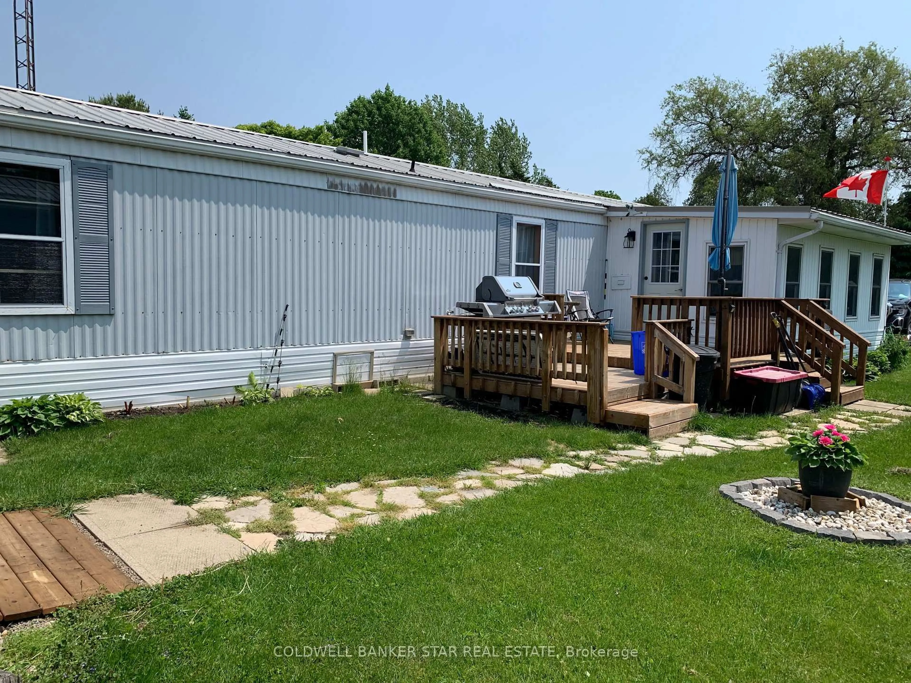 A pic from outside/outdoor area/front of a property/back of a property/a pic from drone, water/lake/river/ocean view for 4899 Plank Rd #8, Bayham Ontario N0L 1Z0