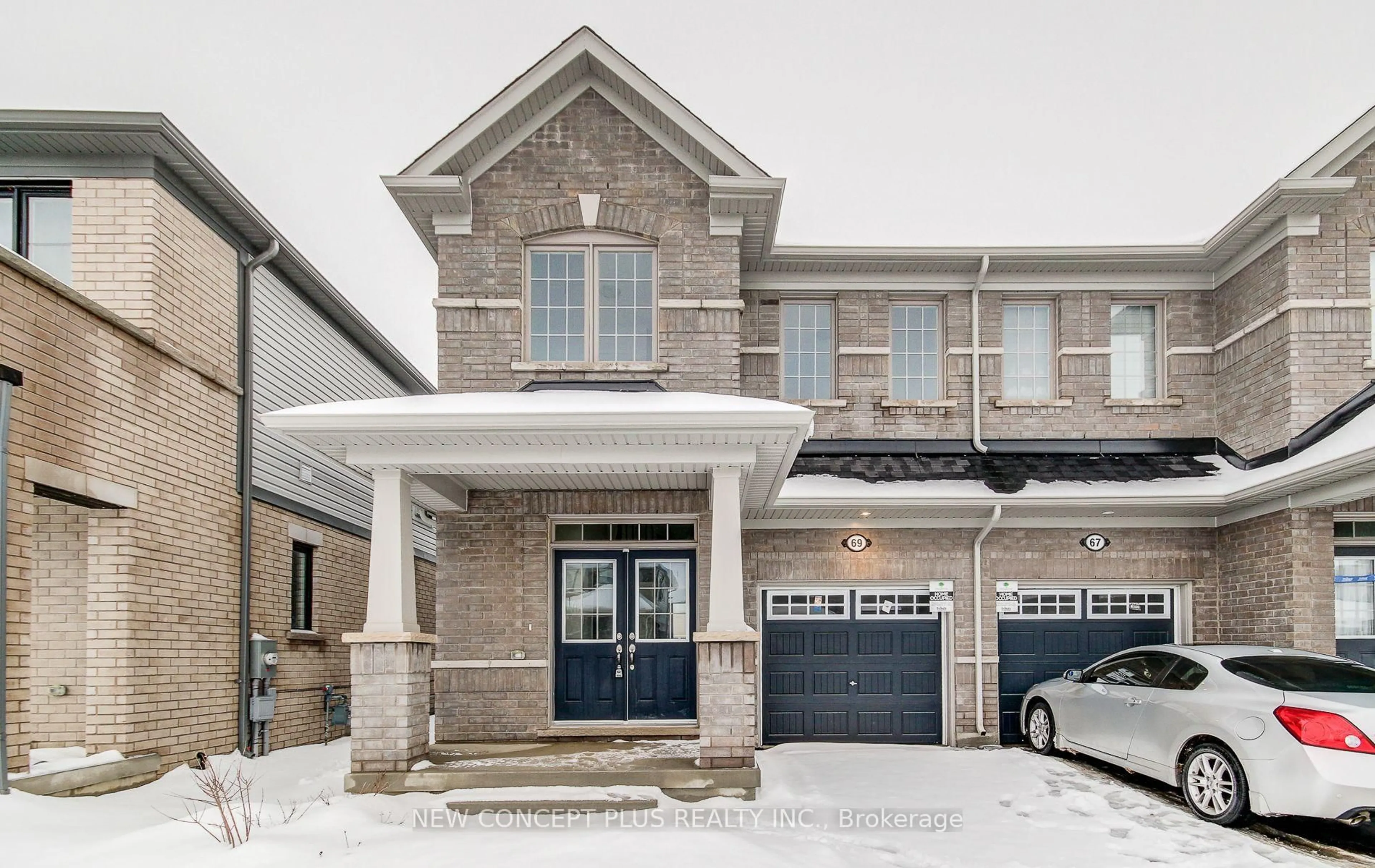 Home with brick exterior material, street for 69 Prest Way, Centre Wellington Ontario N1M 0K1