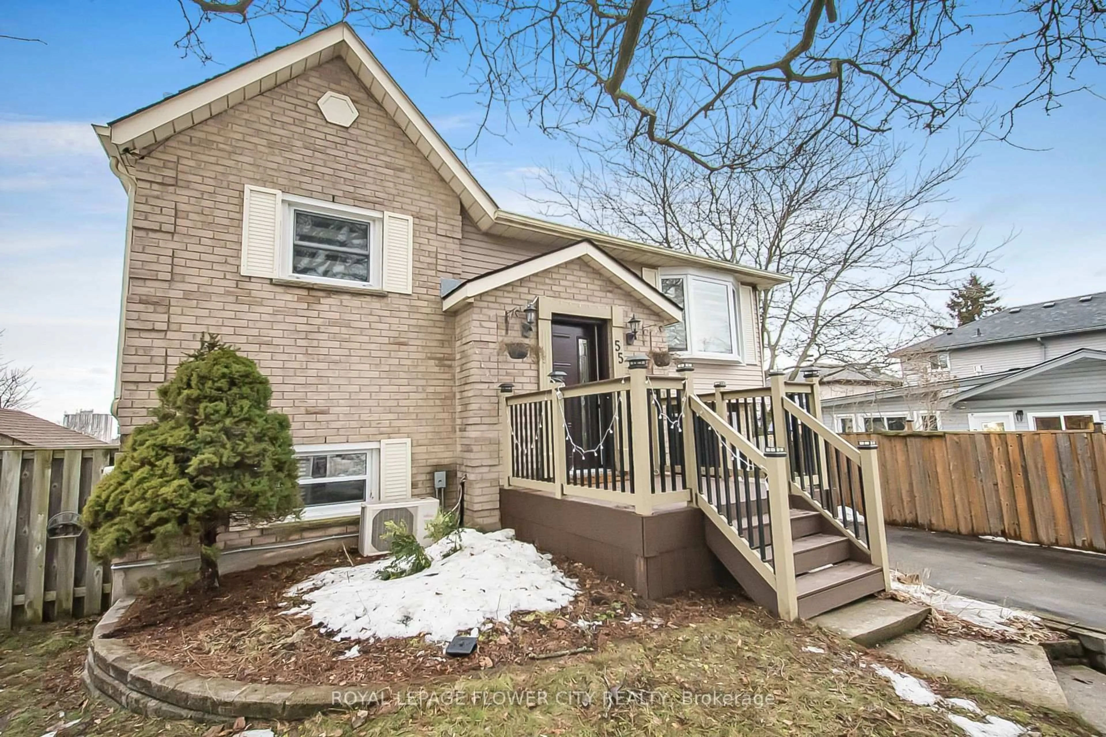 Home with brick exterior material, street for 55 Woodborough Pl, Cambridge Ontario N1R 7X1