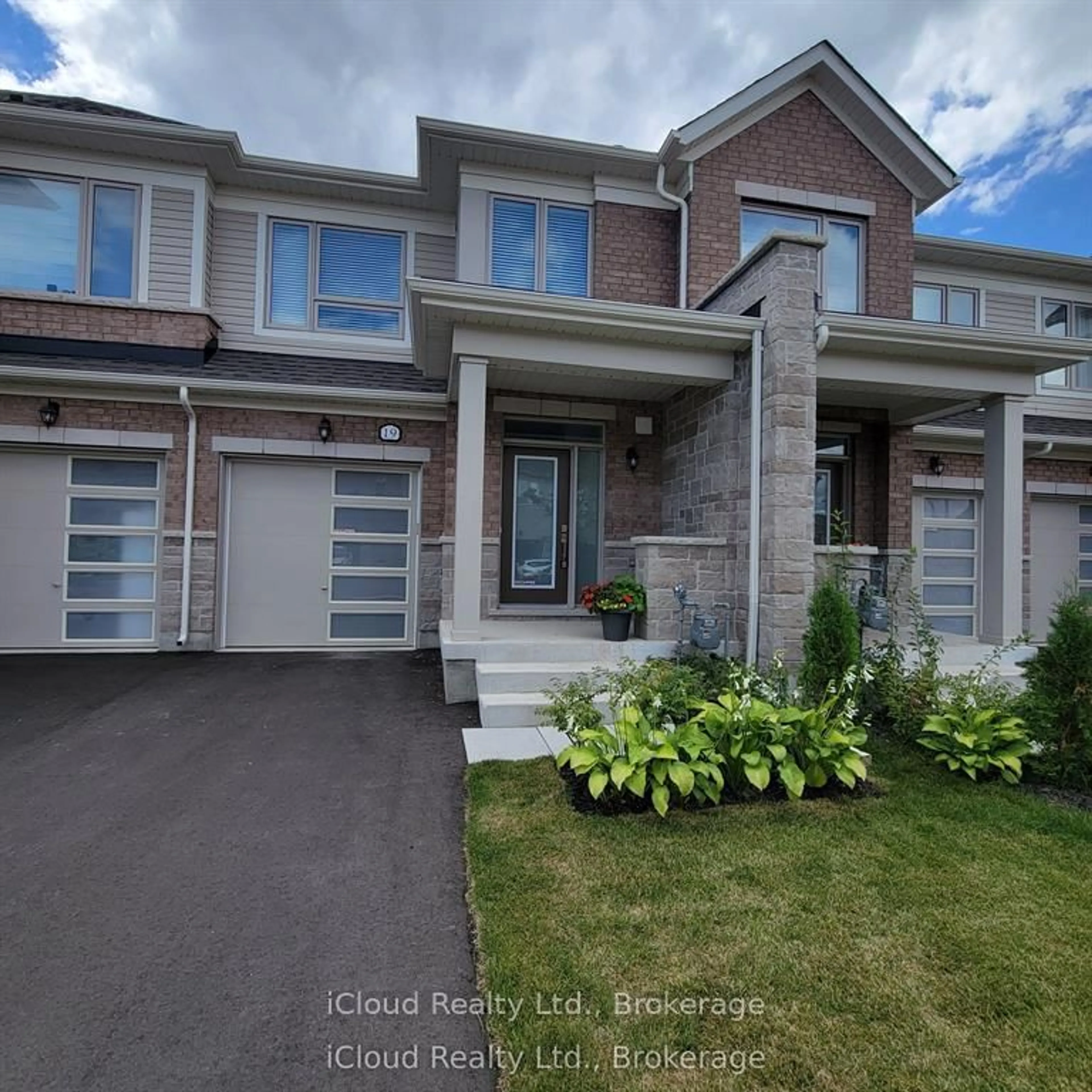 Home with brick exterior material, street for 19 Edminston Dr, Centre Wellington Ontario N1M 0J3