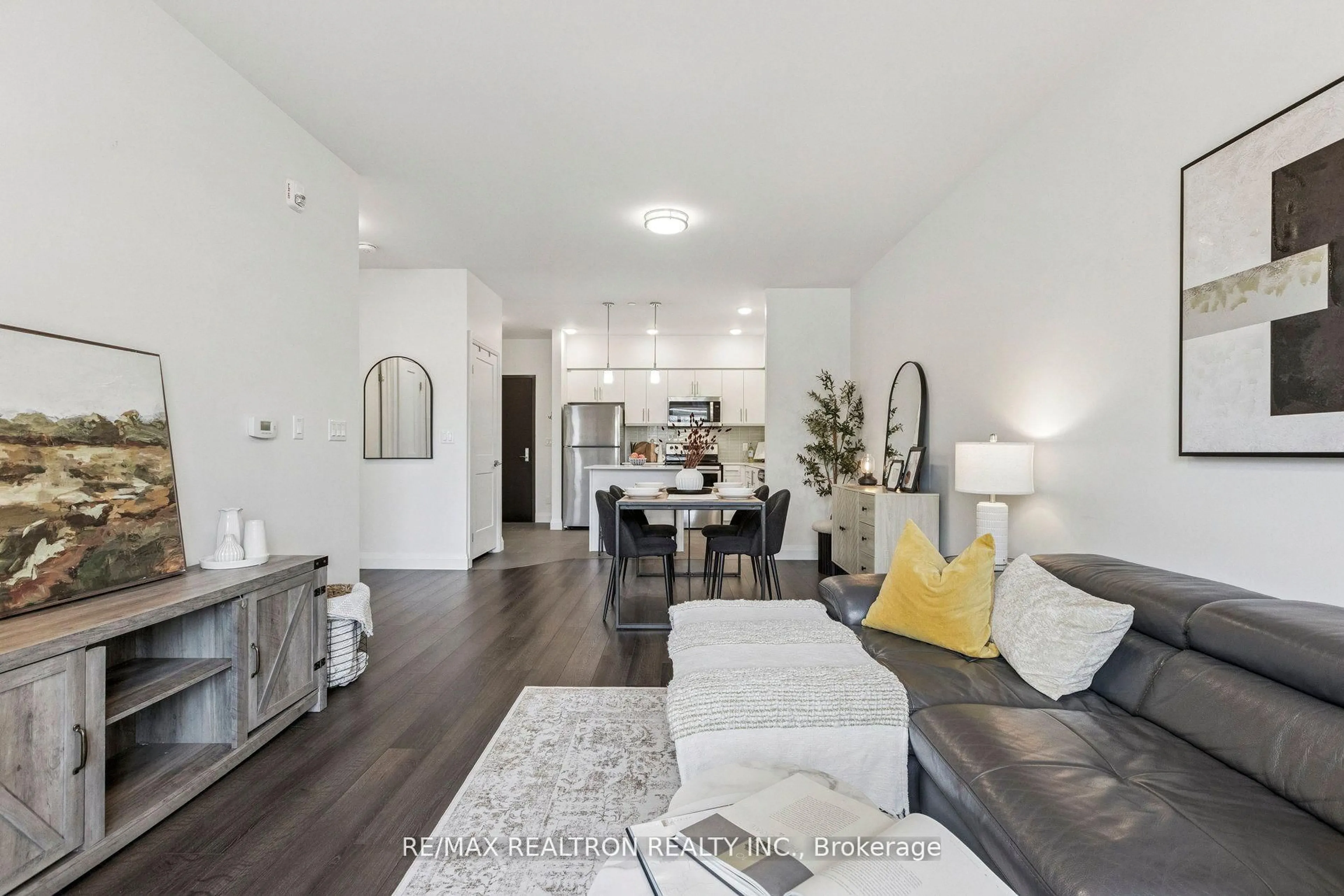 Living room with furniture, unknown for 399 Queen St #313, Kitchener Ontario N2G 0C4