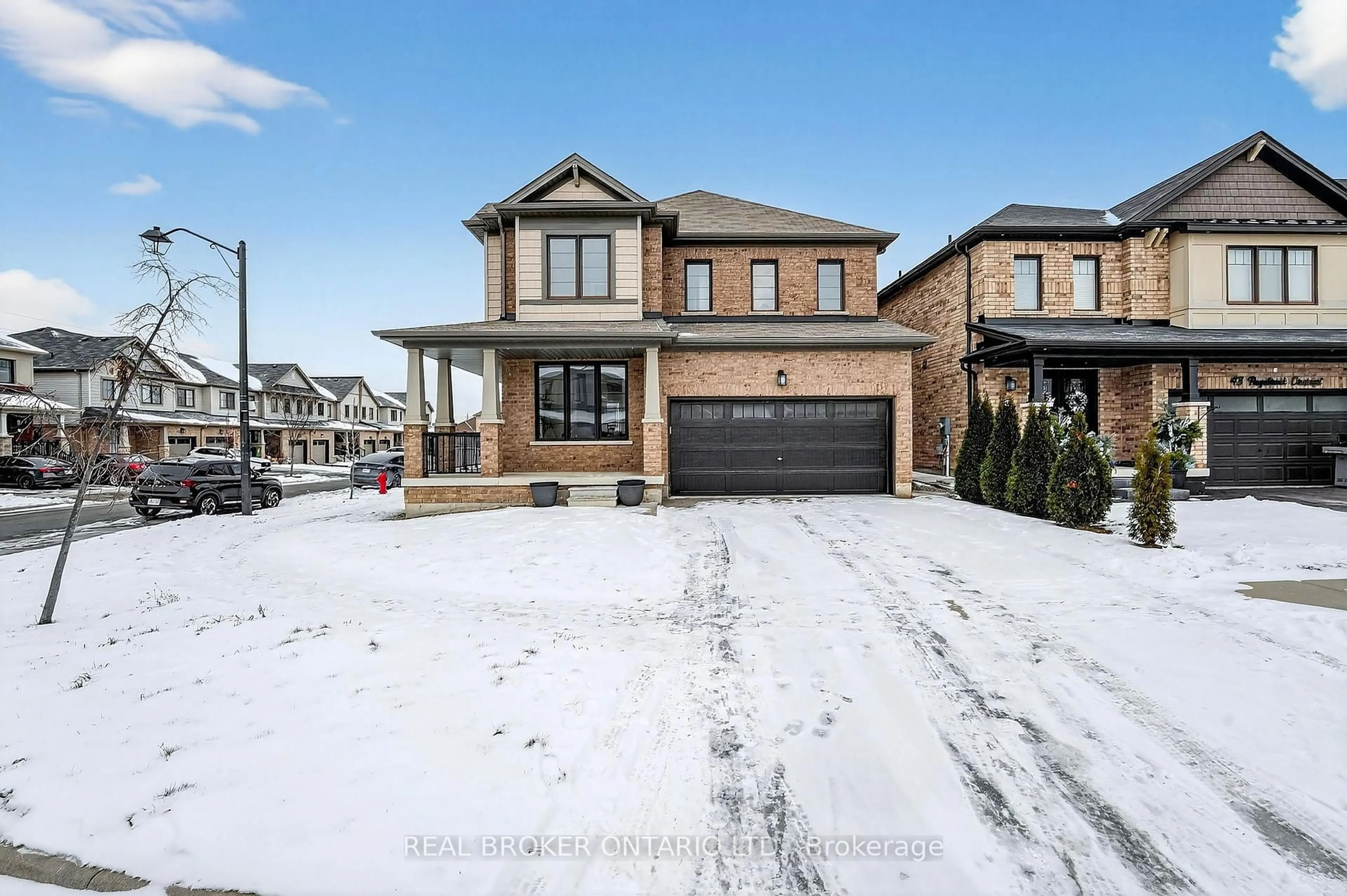 Home with brick exterior material, street for 47 Pagebrook Cres, Hamilton Ontario L8J 0K7