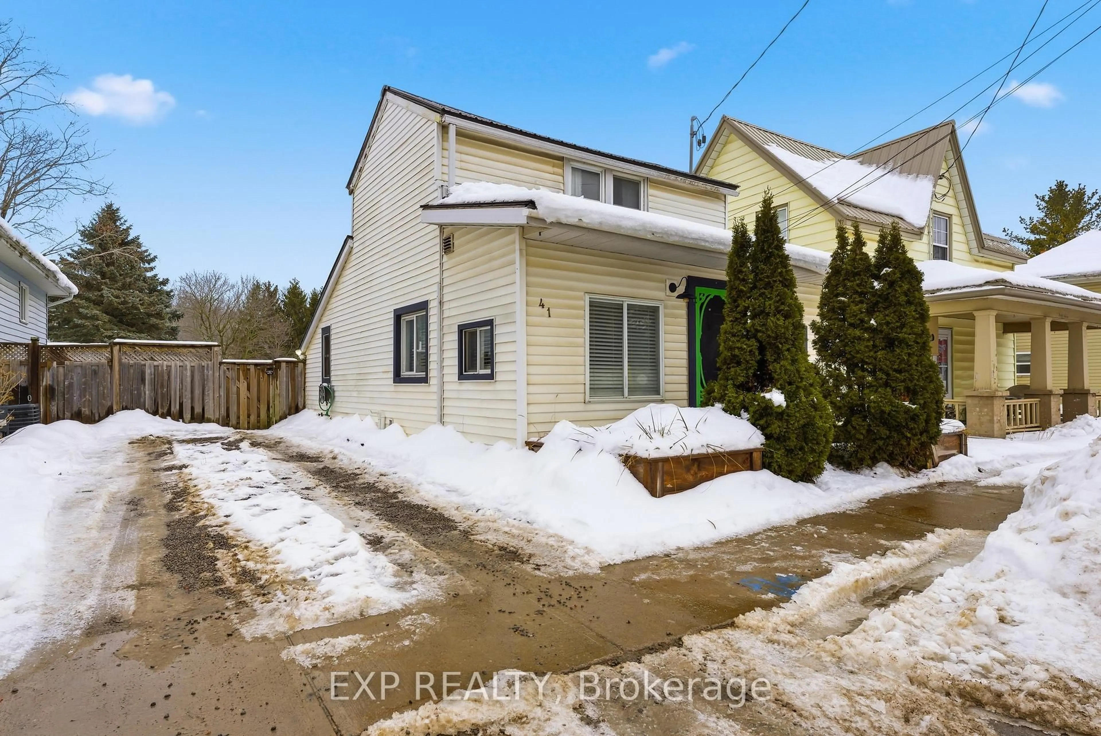 A pic from outside/outdoor area/front of a property/back of a property/a pic from drone, street for 41 Lake St, Prince Edward County Ontario K0K 2T0
