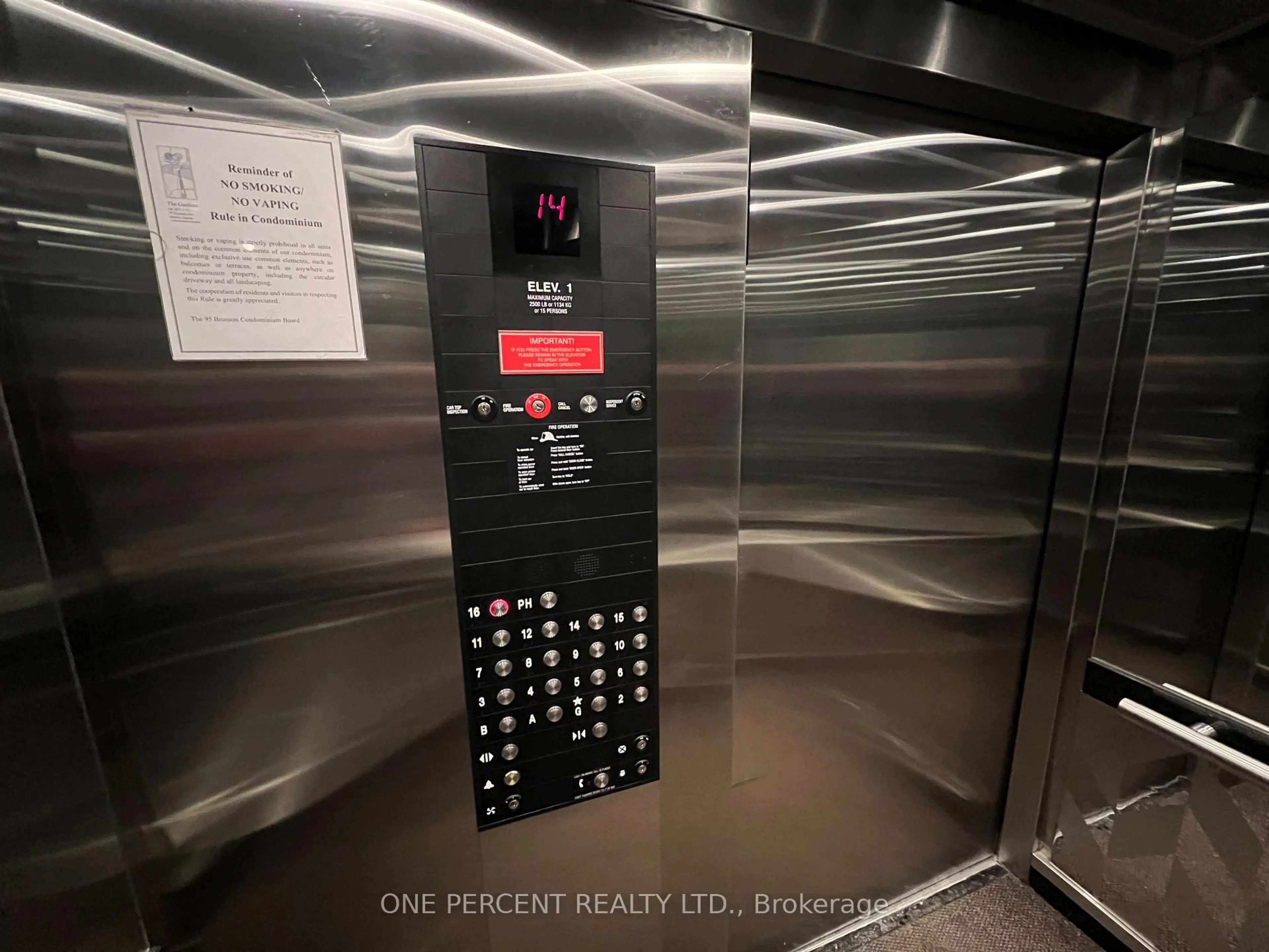 Unknown for 95 Bronson Ave #1603, Ottawa Ontario K1R 1E2