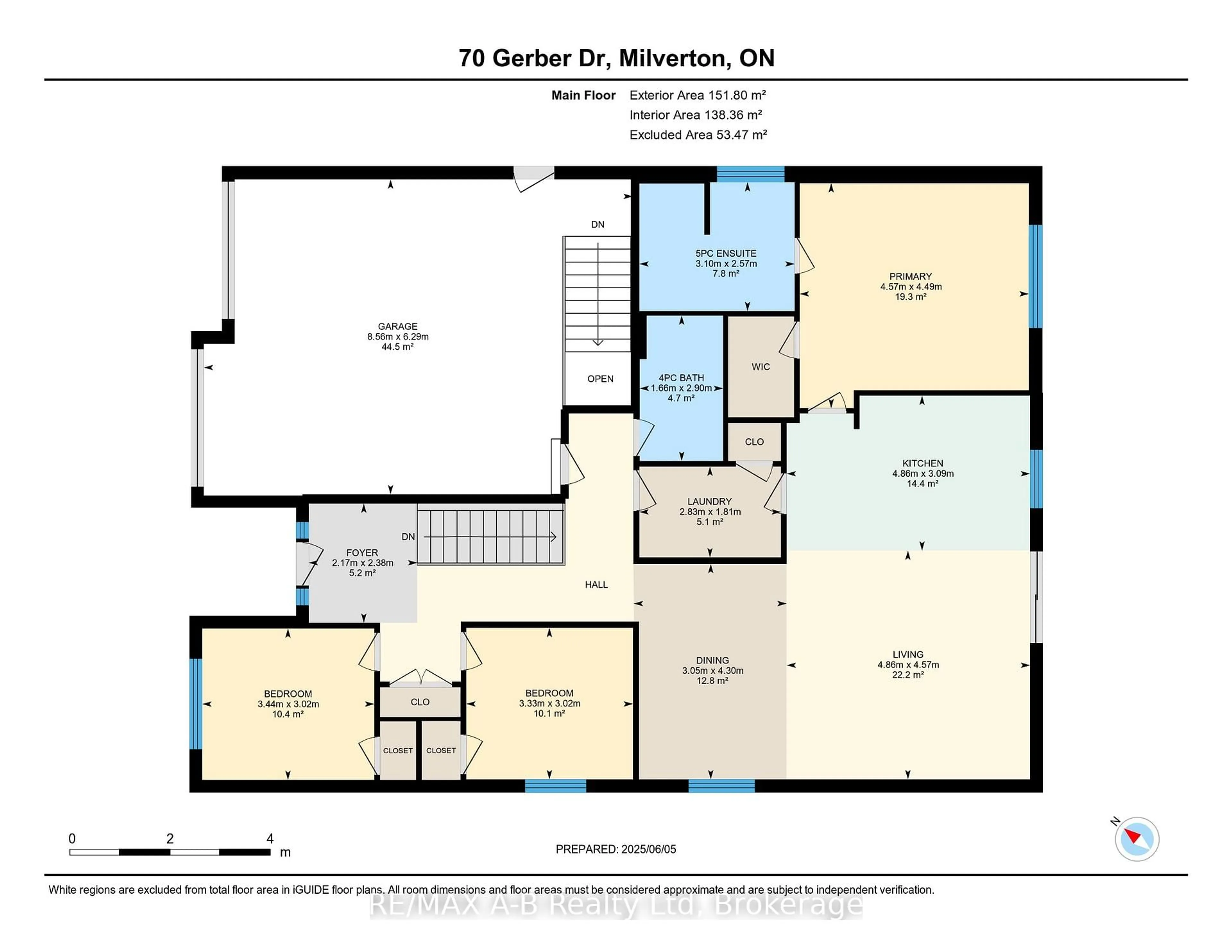 Floor plan for 70 Gerber Dr, Perth East Ontario N0K 1M0