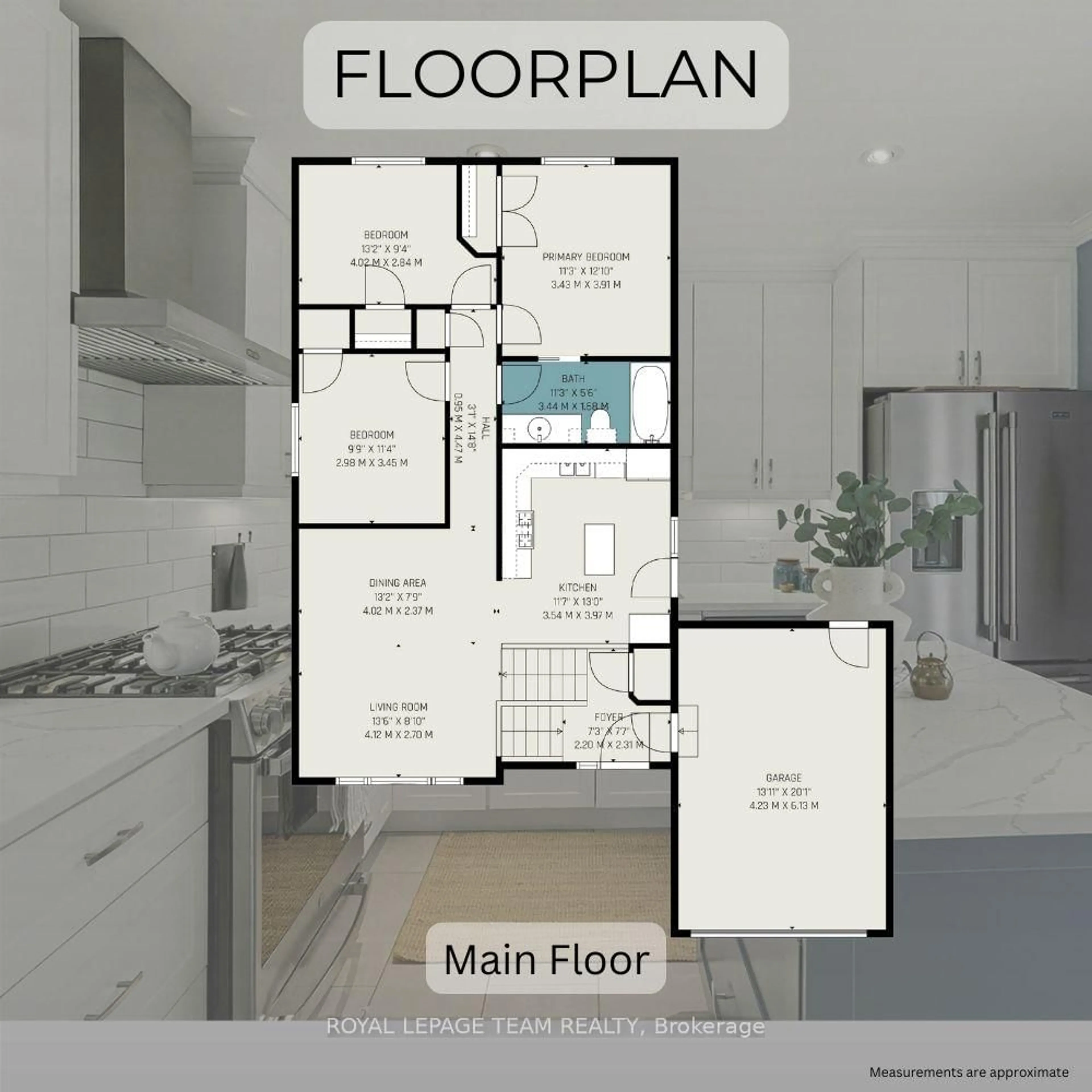 Floor plan for 4298 Schell St, South Dundas Ontario K0C 2H0