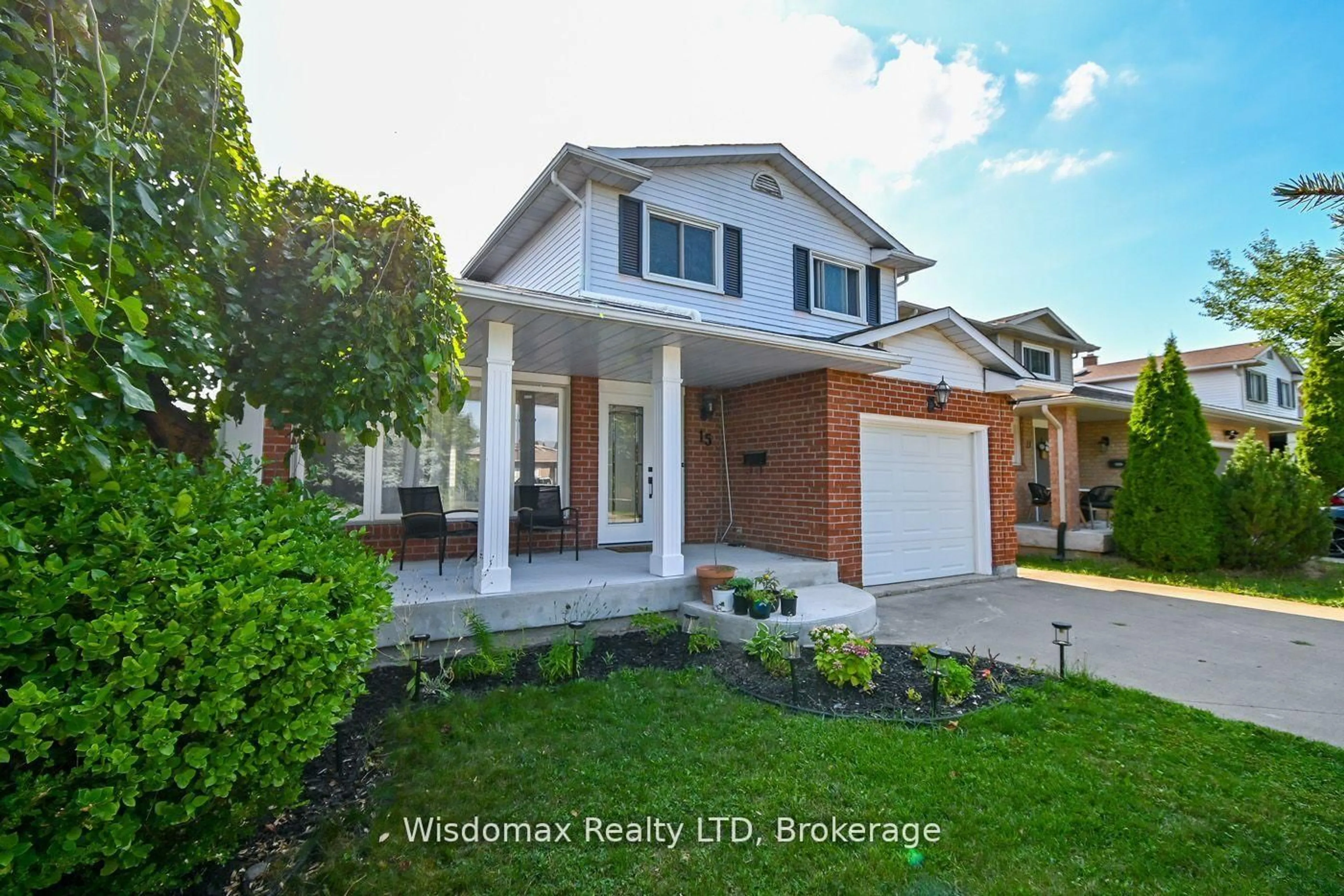 Home with brick exterior material, street for 15 CAPRI St, Thorold Ontario L2V 4W7