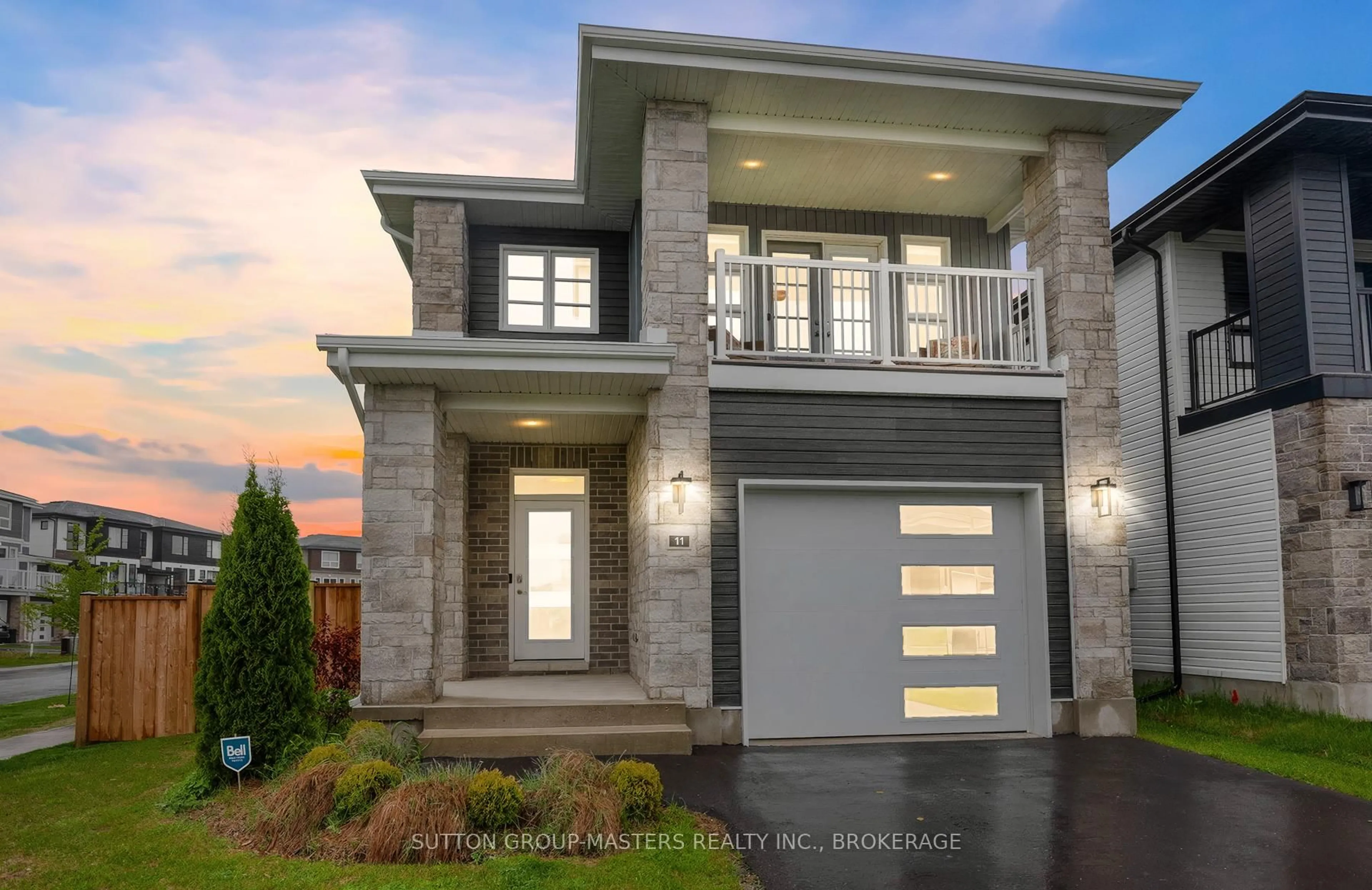 Home with brick exterior material, street for 11 Walden Pond Dr, Loyalist Ontario K7N 0E7