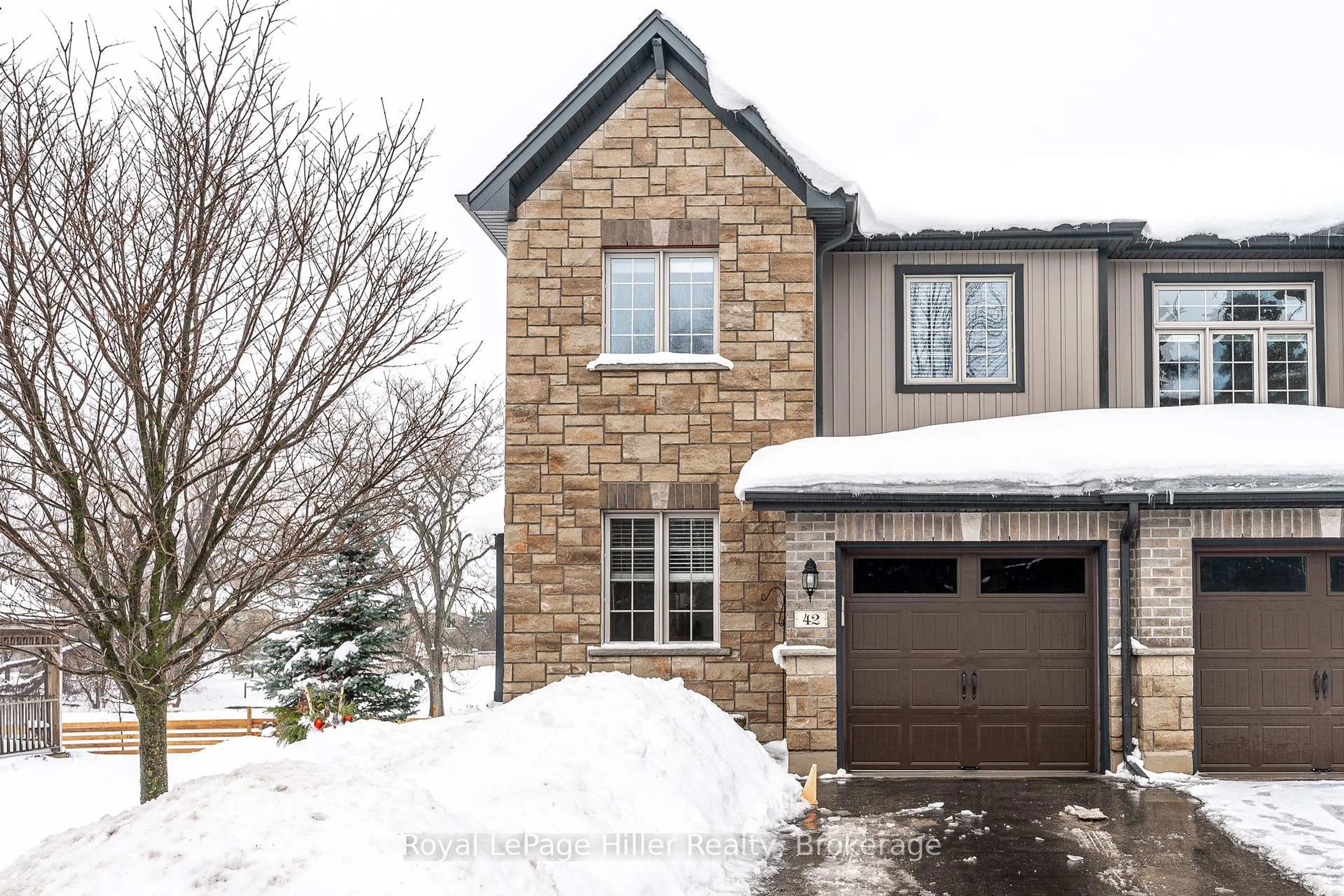 Home with brick exterior material, street for 55 Harrison St #42, Stratford Ontario N5A 0C9