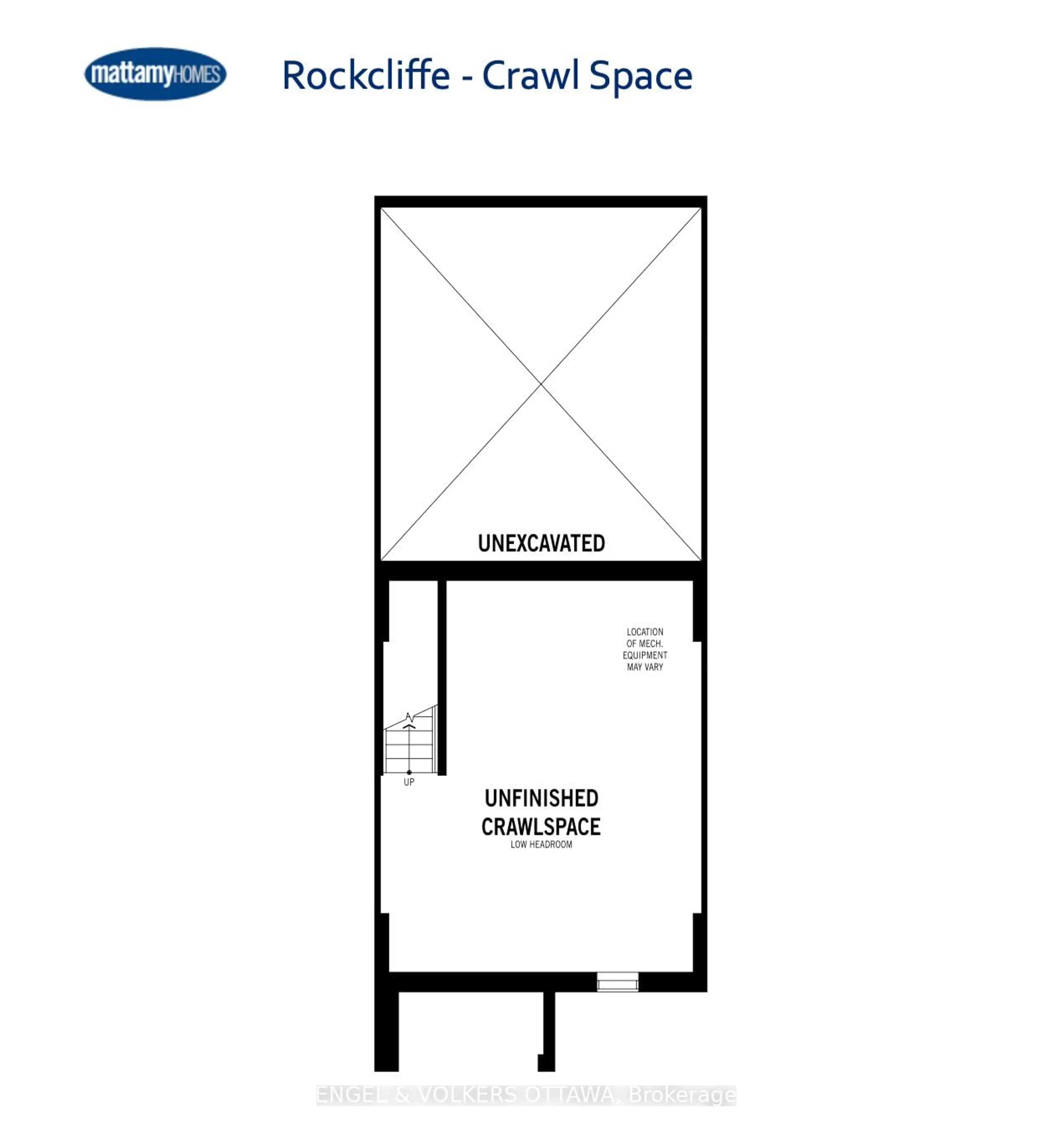 Floor plan for Lot 1521, Ottawa Ontario K1K 4Z1