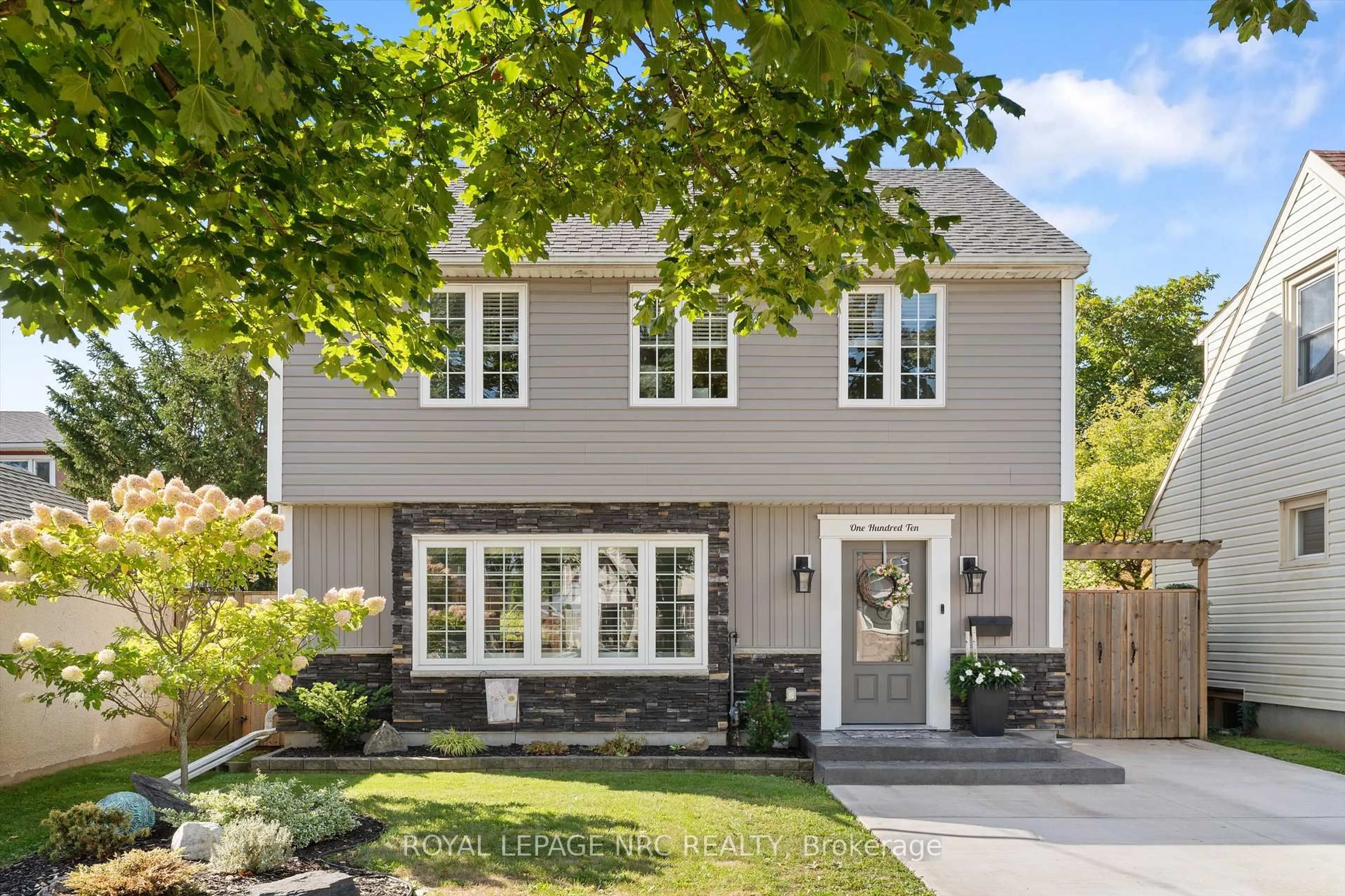 Home with brick exterior material, street for 110 St. Patrick St, St. Catharines Ontario L2R 1K5