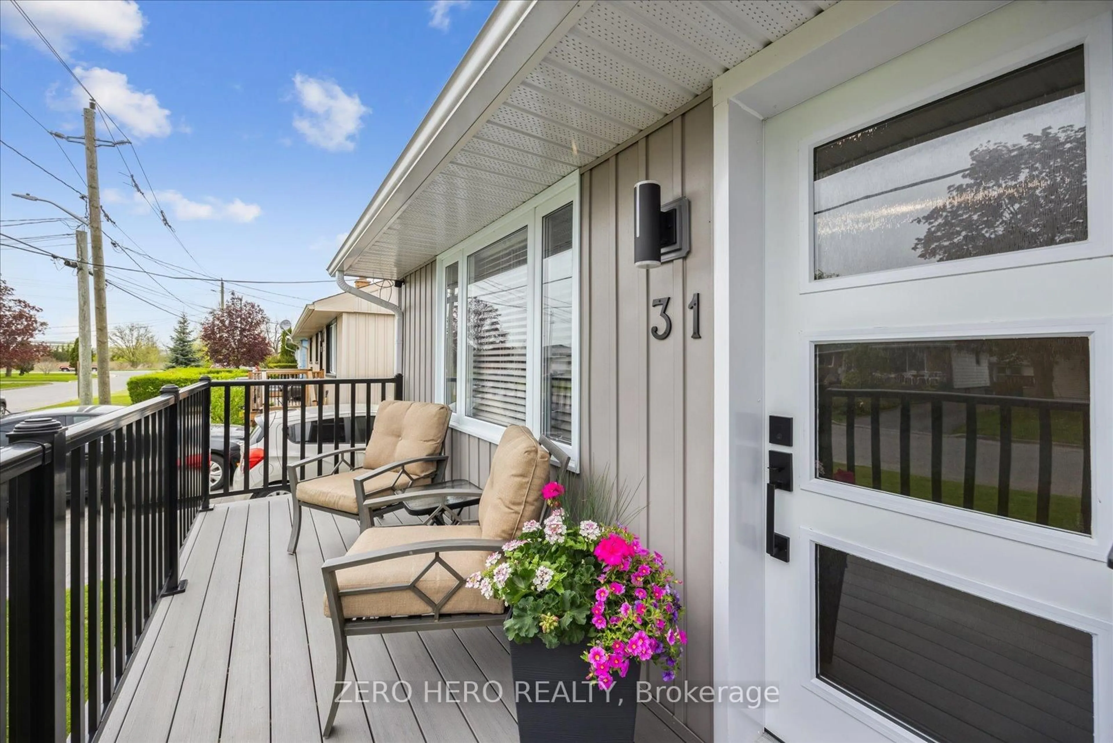 Patio, water/lake/river/ocean view for 31 Elizabeth Ave, Quinte West Ontario K8V 2R1
