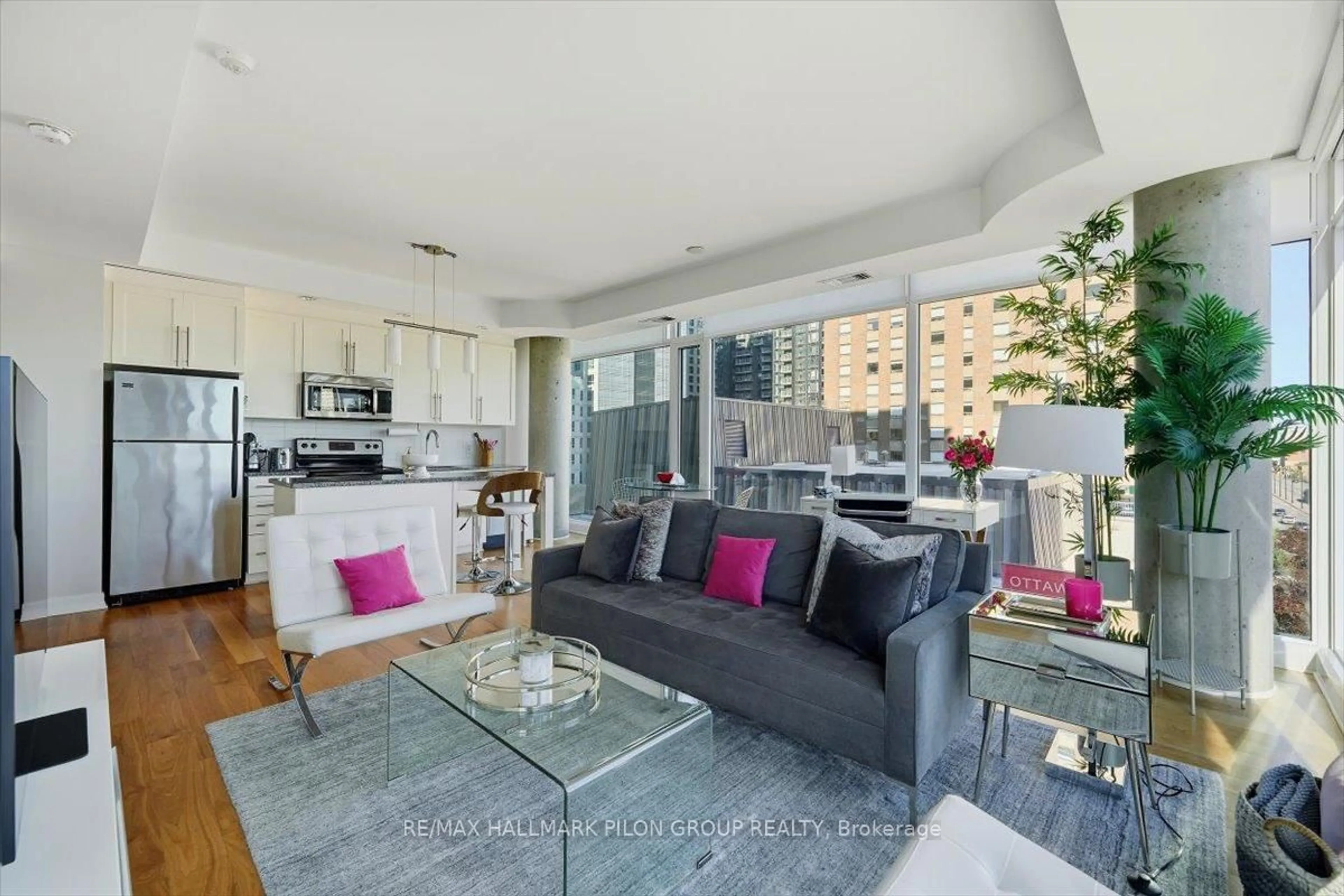 Living room with furniture, unknown for 238 Besserer St #413, Ottawa Ontario K1N 6B1