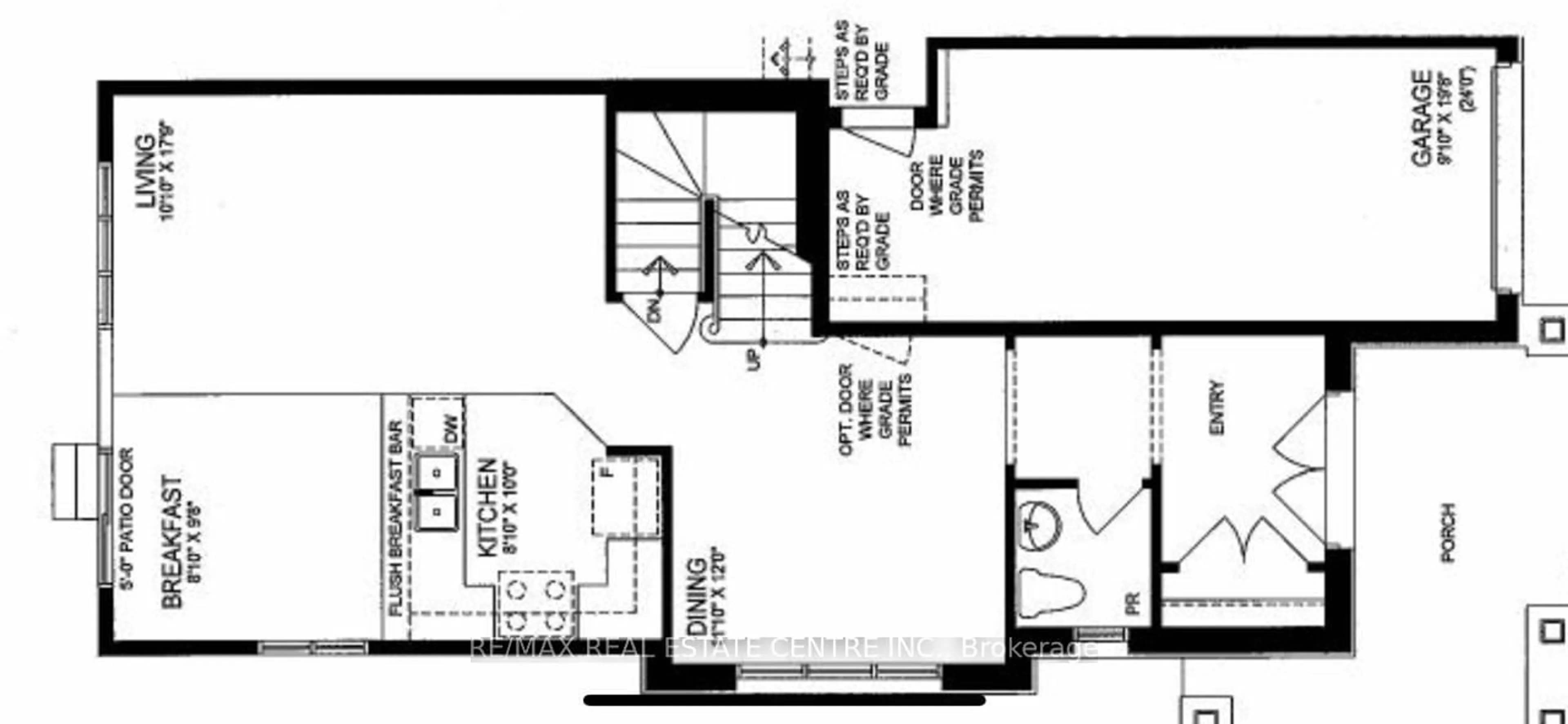Floor plan for 101 Clark St, Shelburne Ontario L9V 3W9