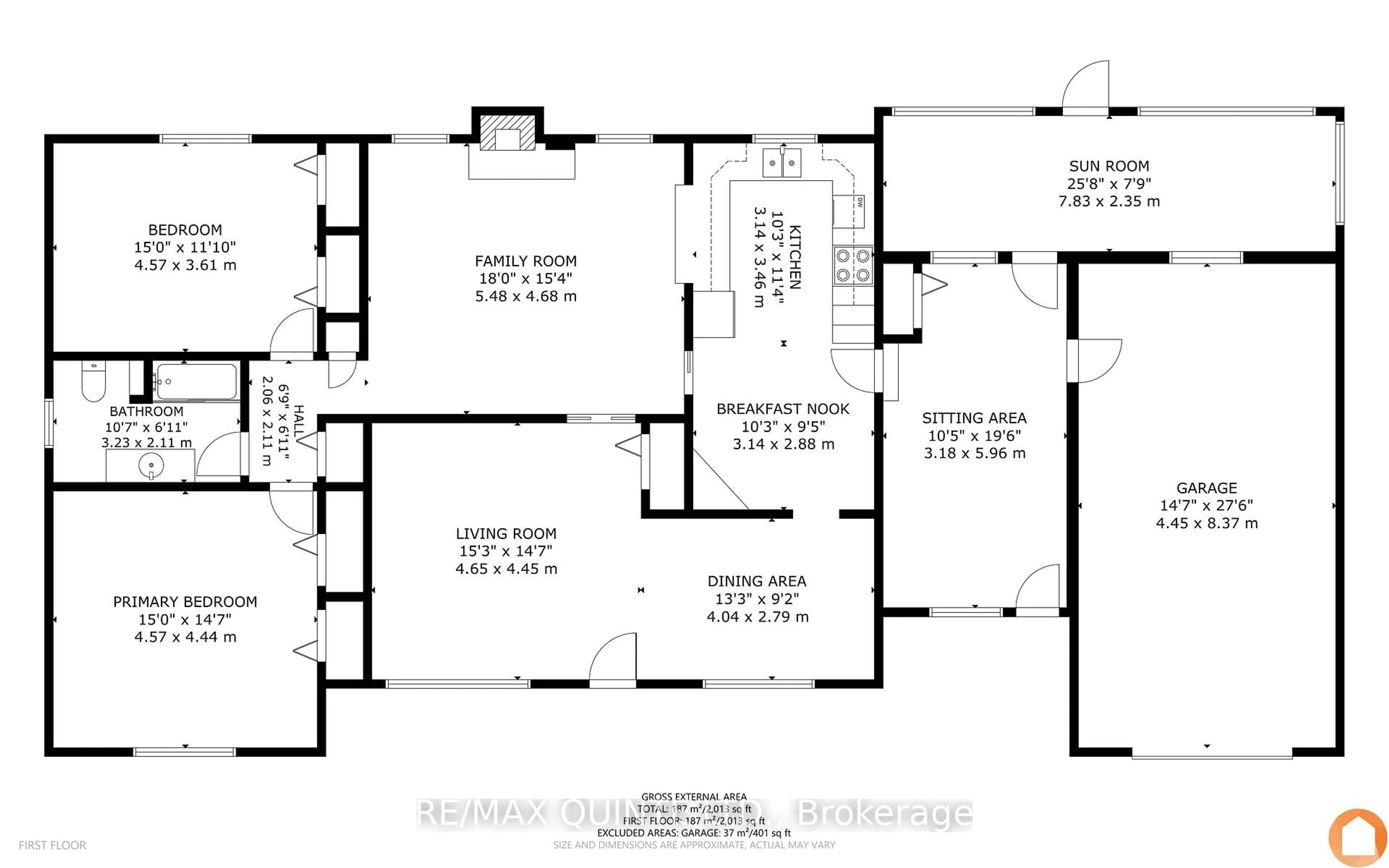 Floor plan for 1462 County Road 12, Prince Edward County Ontario K0K 2T0