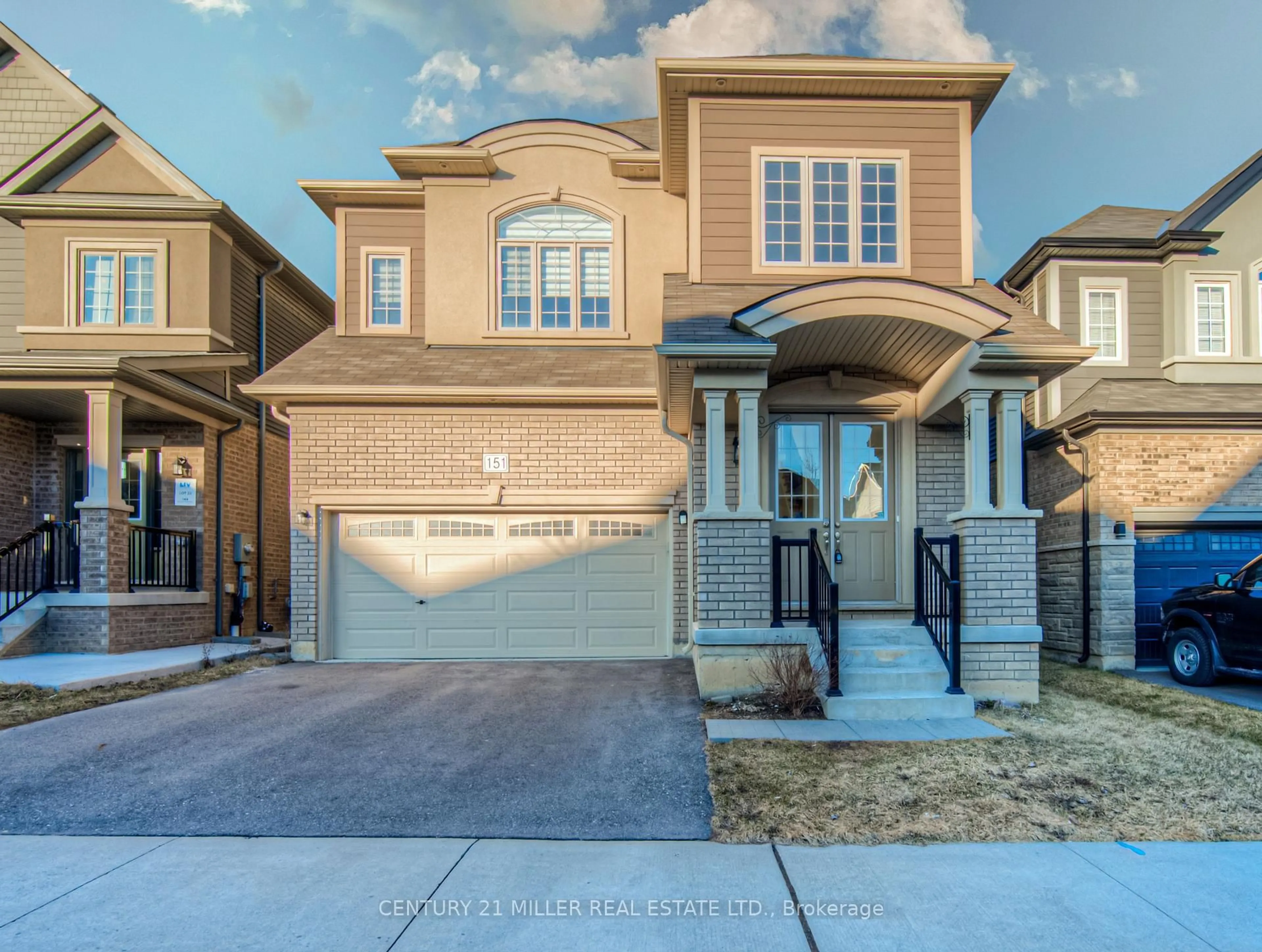 Home with brick exterior material, street for 151 Bilanski Farm Rd, Brantford Ontario N3S 0J3