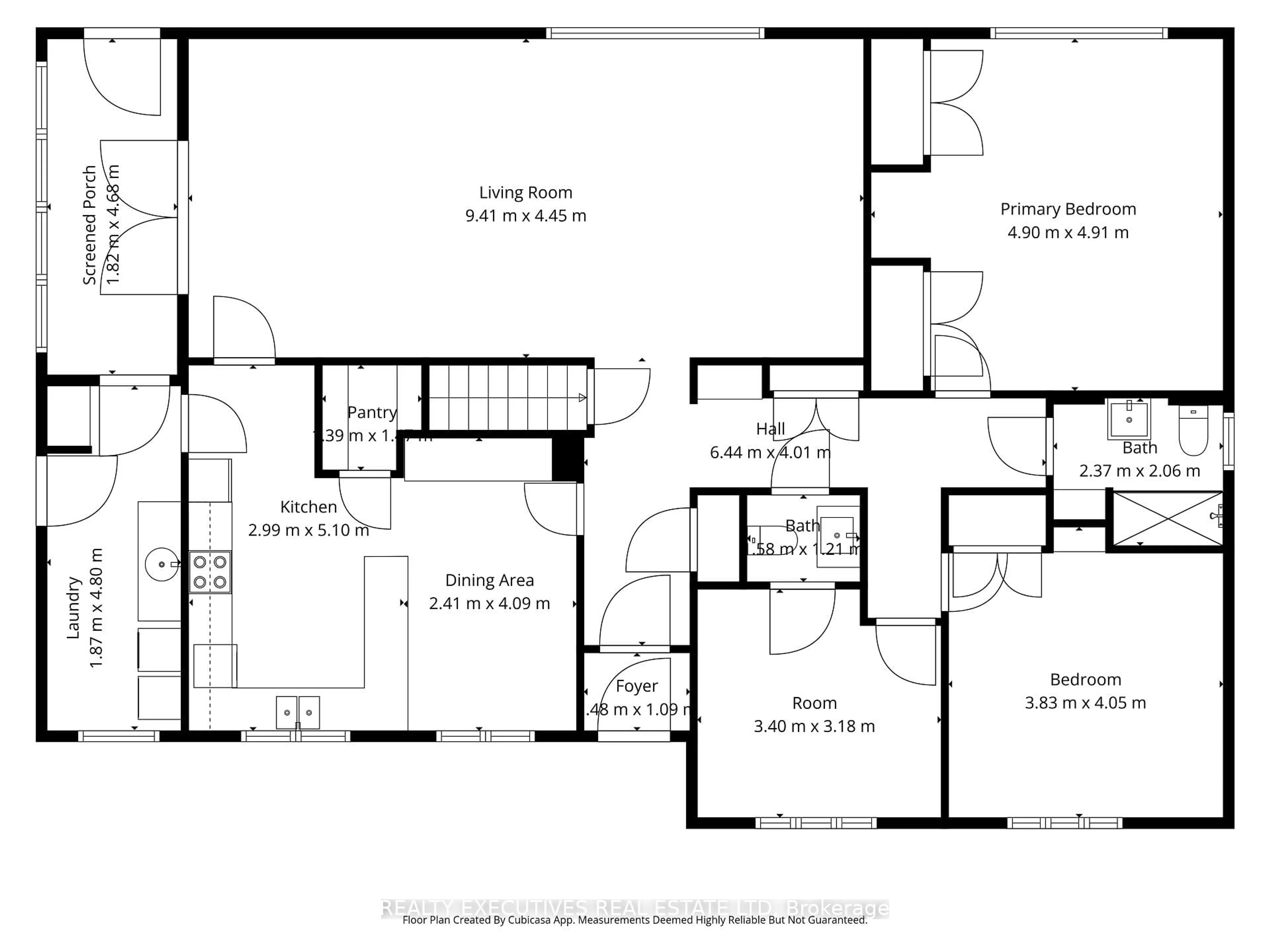 Floor plan for 7725 Lawrence St, Vernon Ontario K0A 3J0