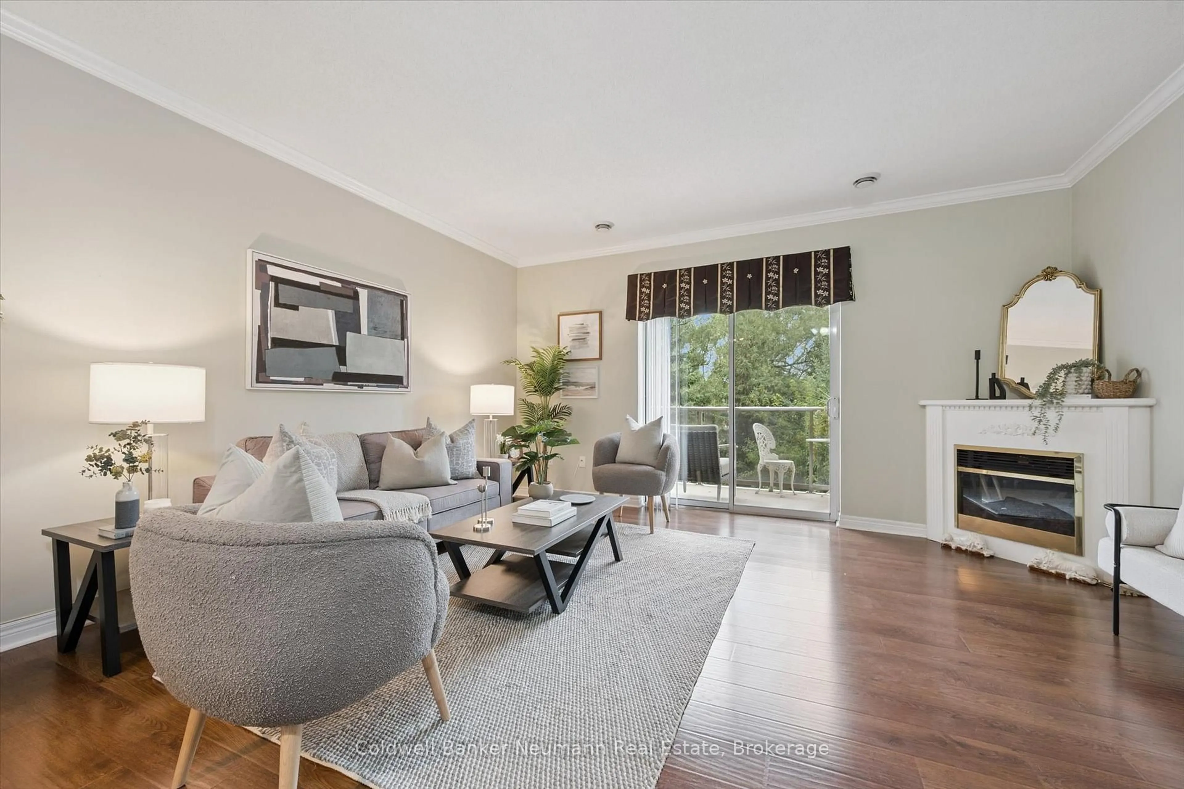 Living room with furniture, unknown for 60 Wyndham St #206, Guelph Ontario N1E 7H7