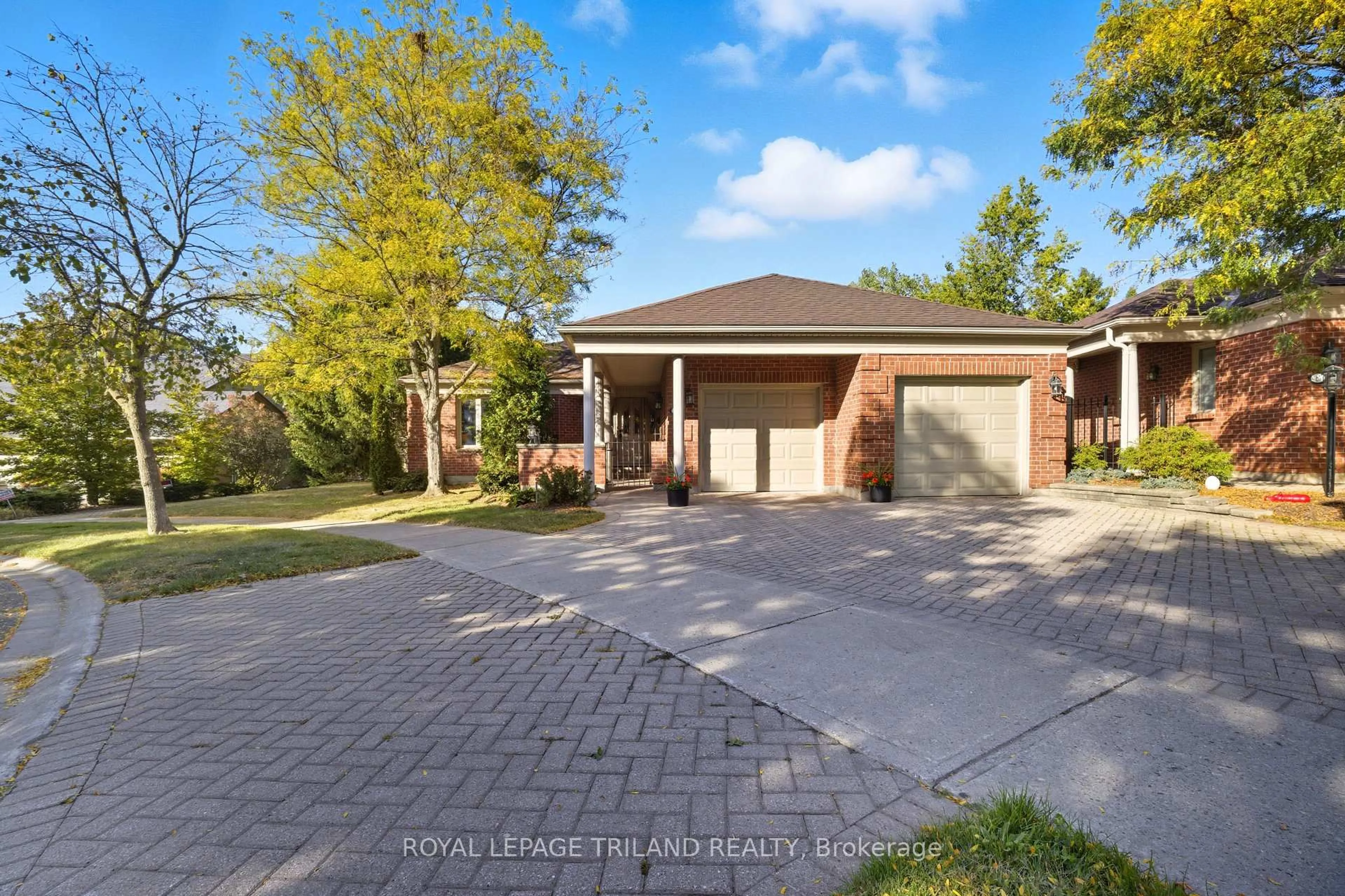 Home with brick exterior material, street for 60 Rosecliffe Cres #16, London South Ontario N6K 4E6