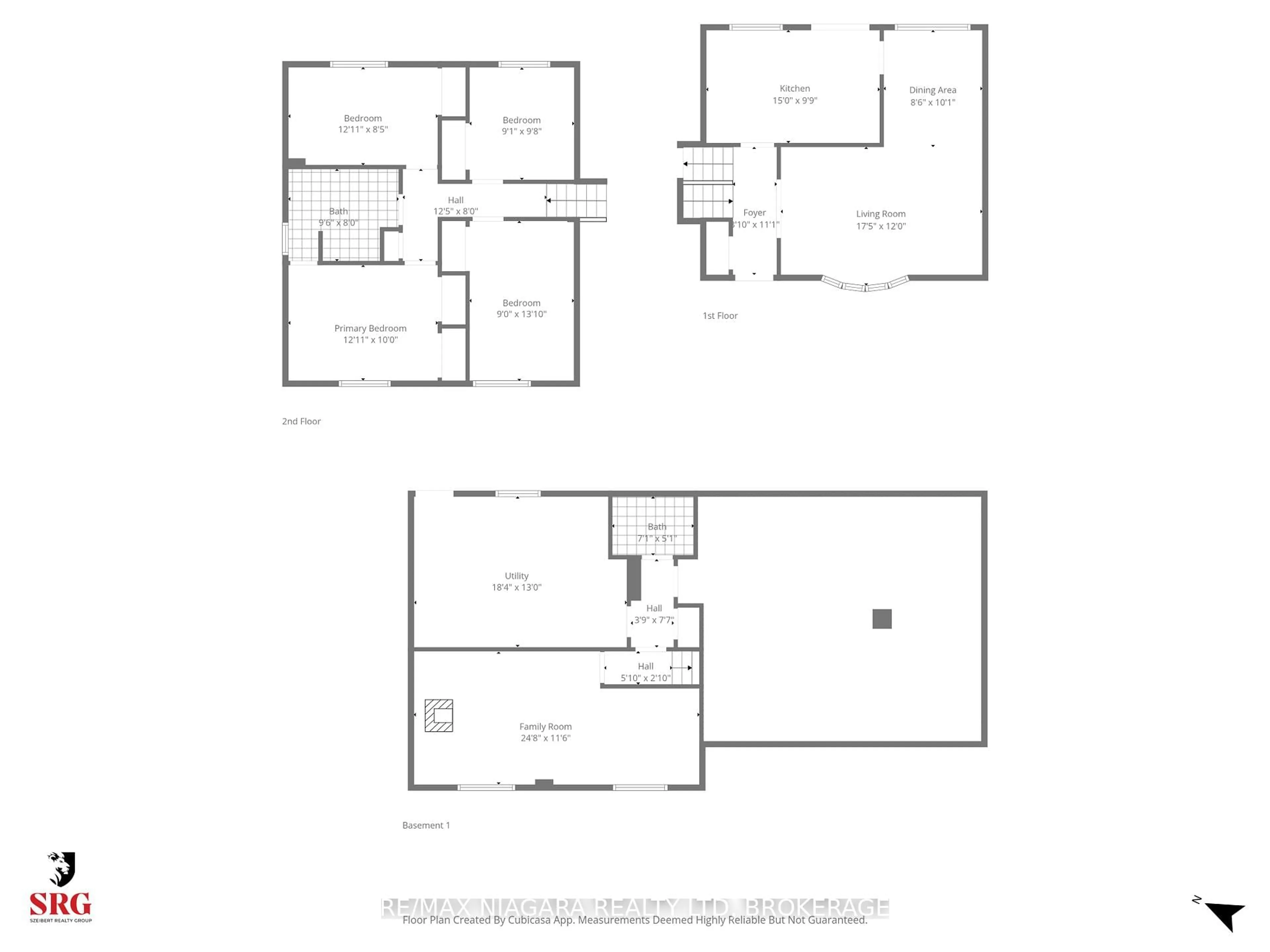 Floor plan for 4204 Patten Cres, Niagara Falls Ontario L2E 6J2