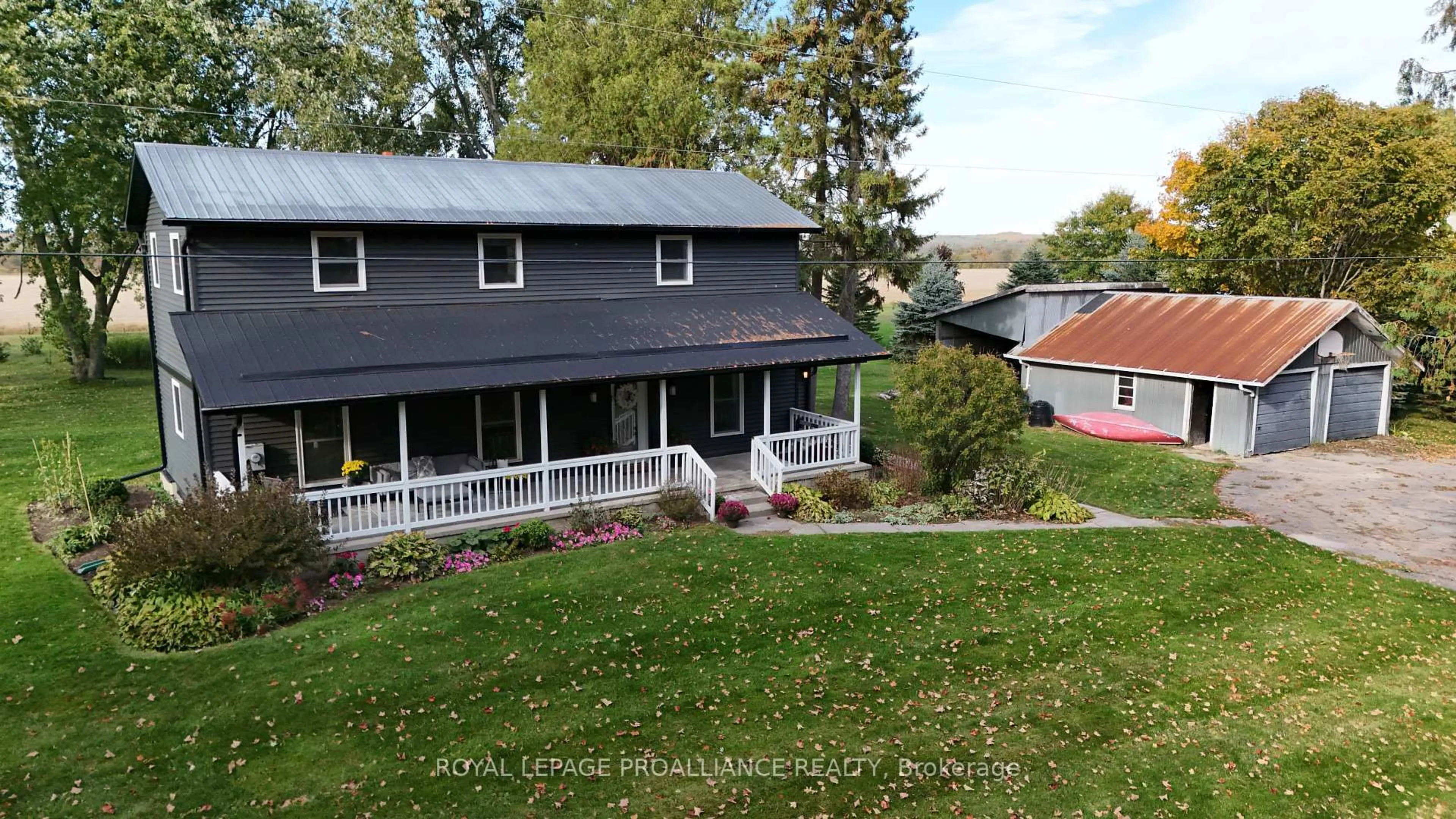 A pic from outside/outdoor area/front of a property/back of a property/a pic from drone, unknown for 41 Sills Rd, Stirling Ontario K0K 3E0