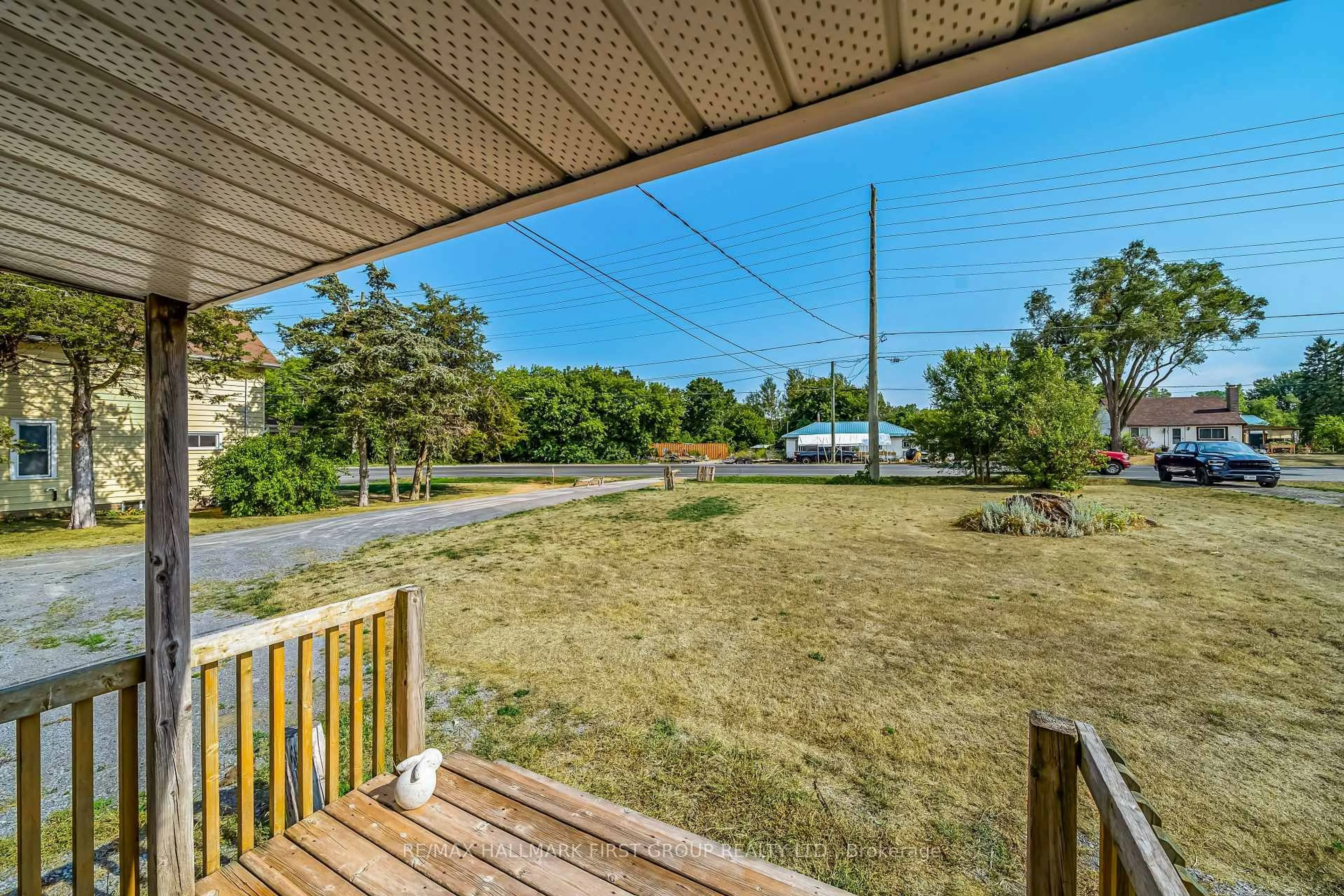 Patio, water/lake/river/ocean view for 18156 Telephone Rd, Ingleside Ontario K8V 5P4