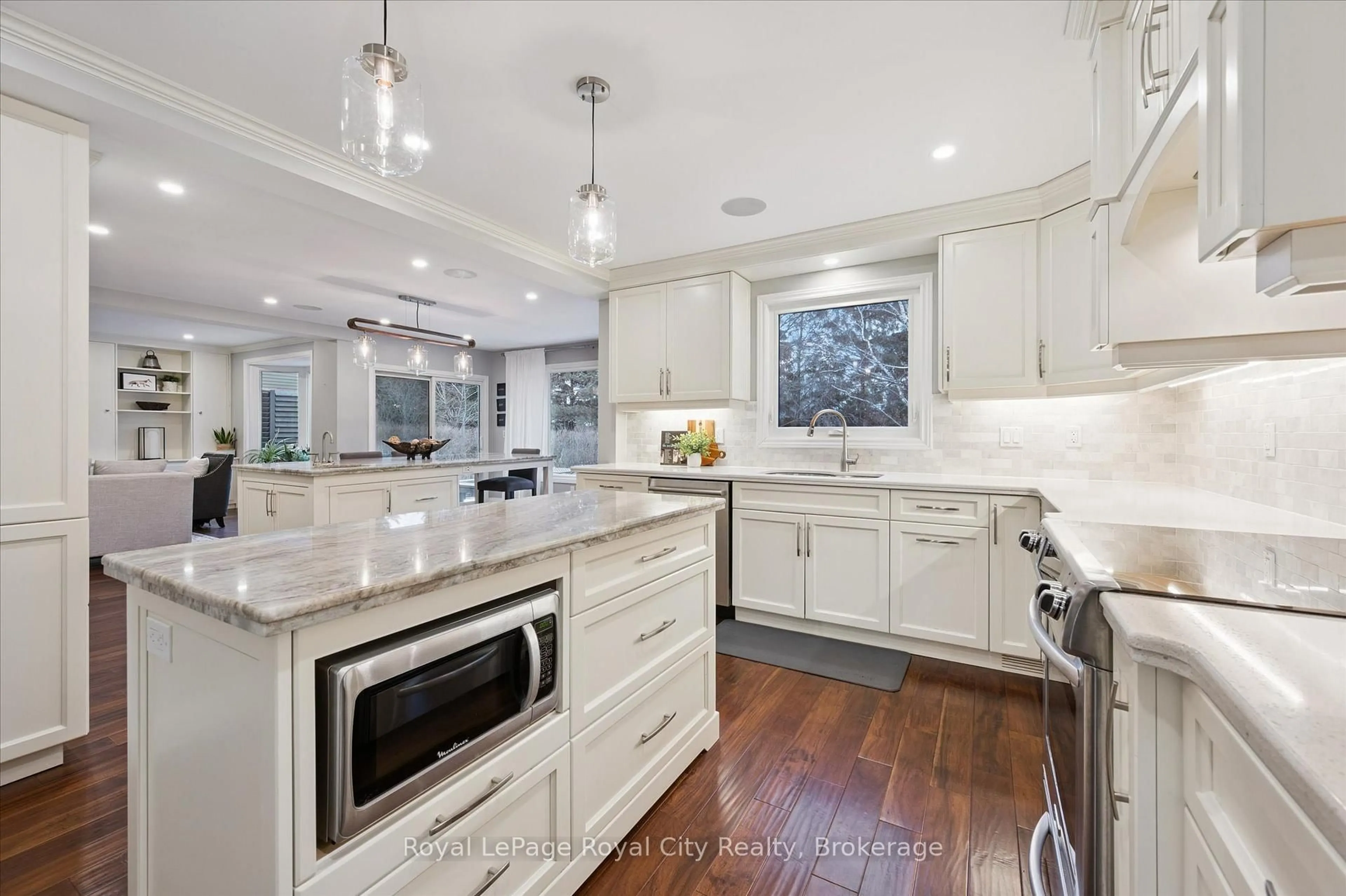 Contemporary kitchen, ceramic/tile floor for 60 Hands Dr, Guelph Ontario N1G 3H3