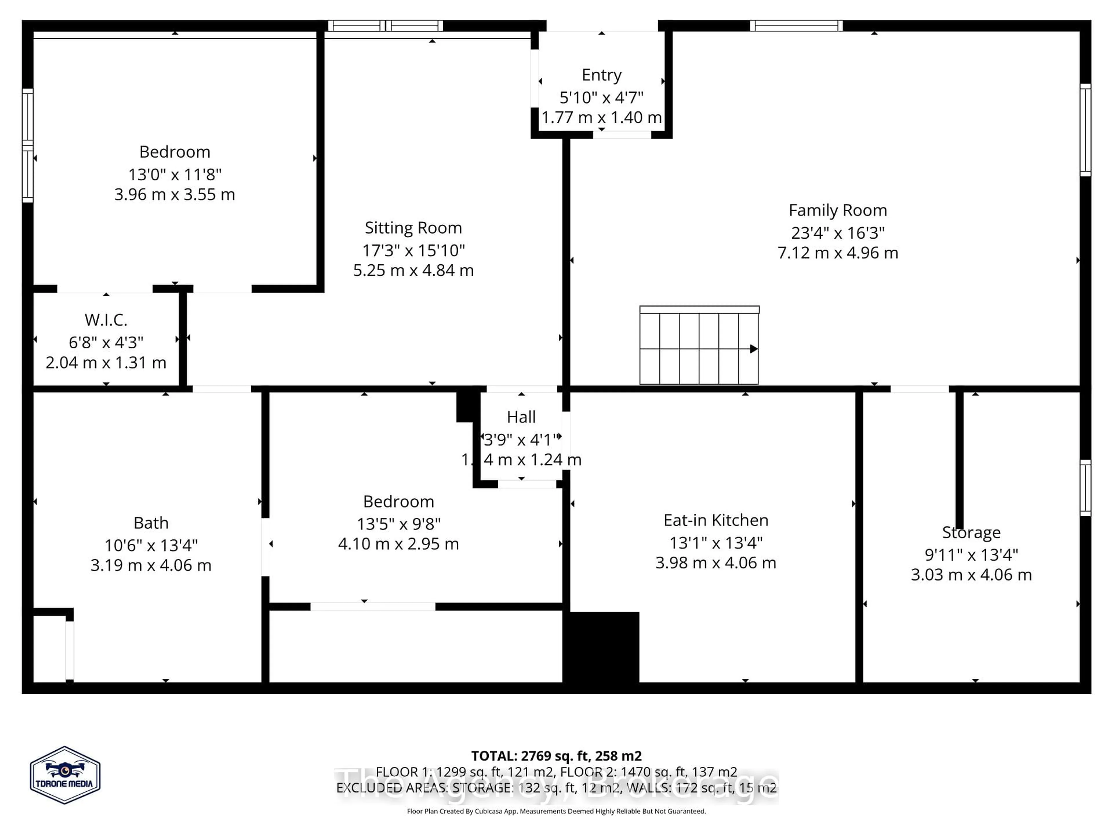 Floor plan for 105 Calla Terr, Welland Ontario L3C 7C2