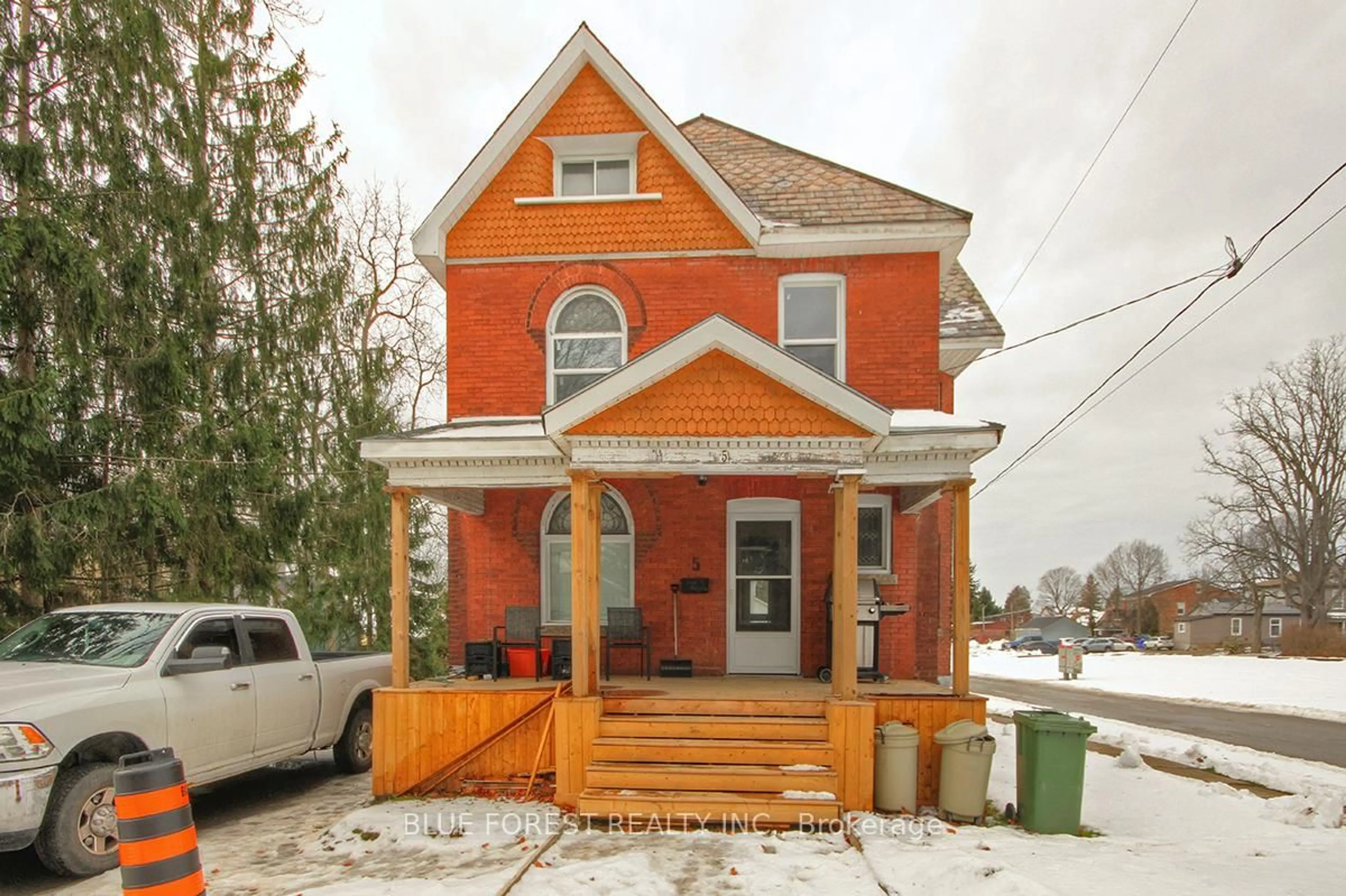 Home with brick exterior material, street for 5 Church St, St. Thomas Ontario N5R 3E4