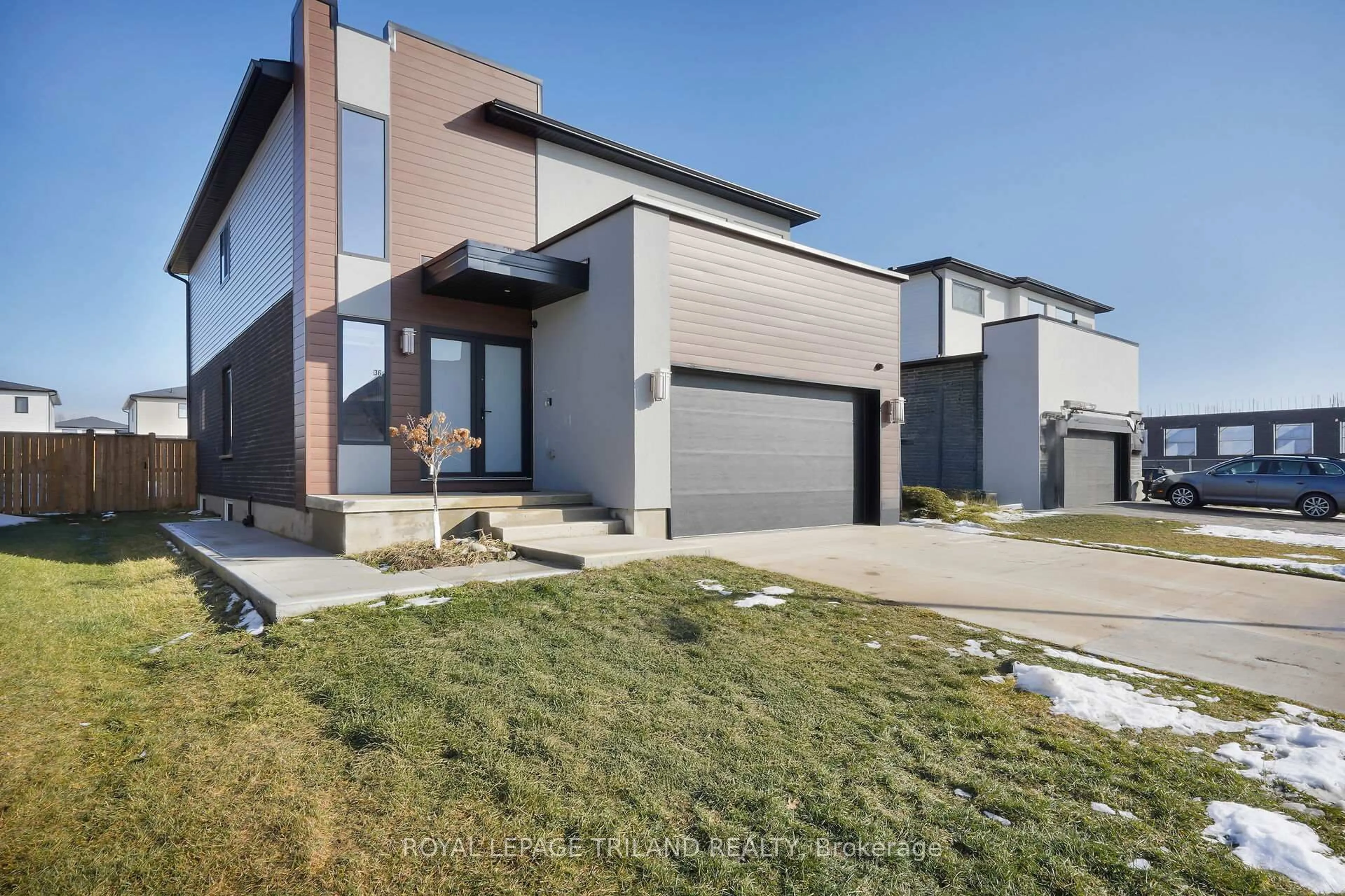 Home with brick exterior material, street for 36 Kaiser Lane, Middlesex Centre Ontario N0L 1R0