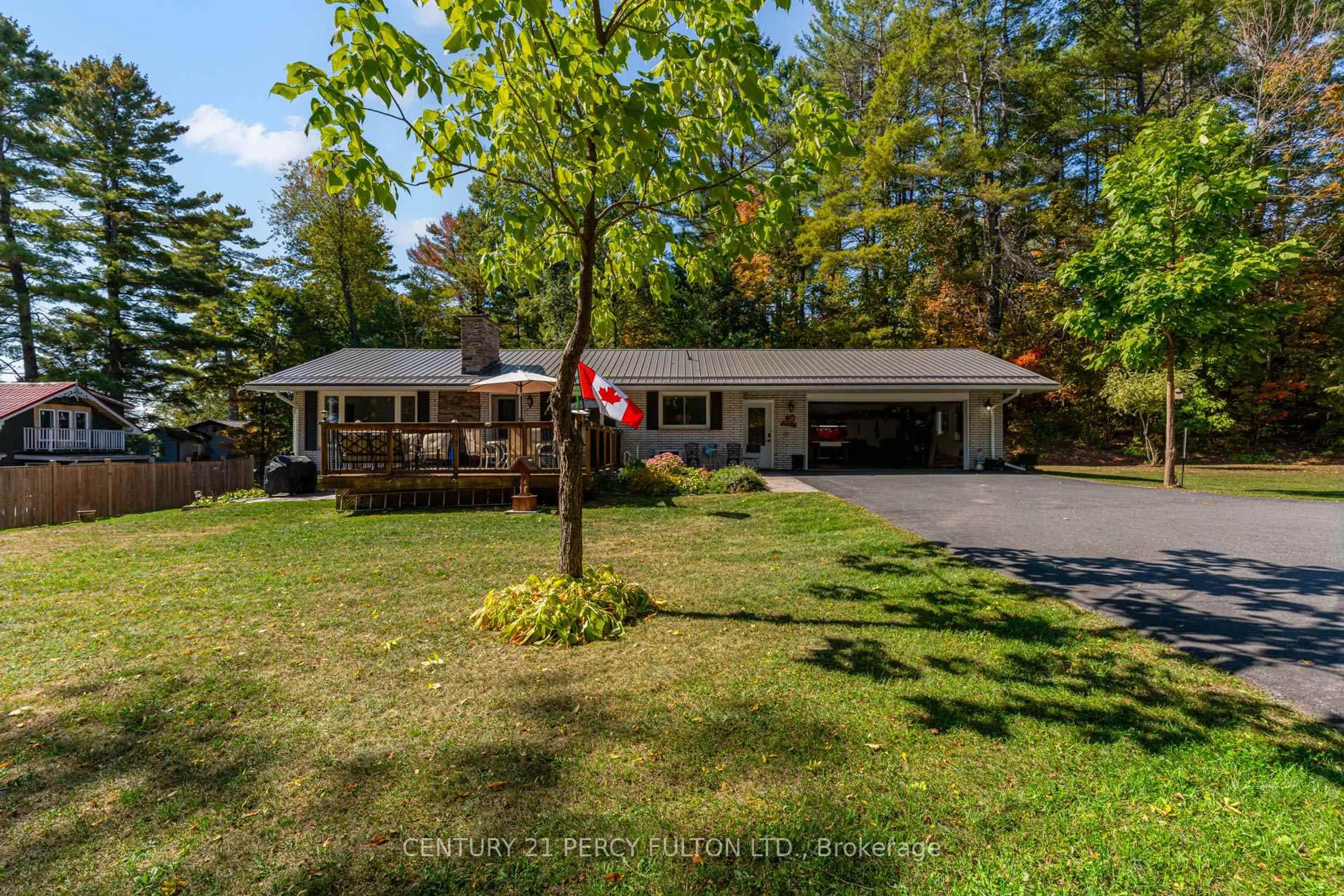 A pic from outside/outdoor area/front of a property/back of a property/a pic from drone, unknown for 15166 Highway 118, Dysart et al Ontario K0M 1S0