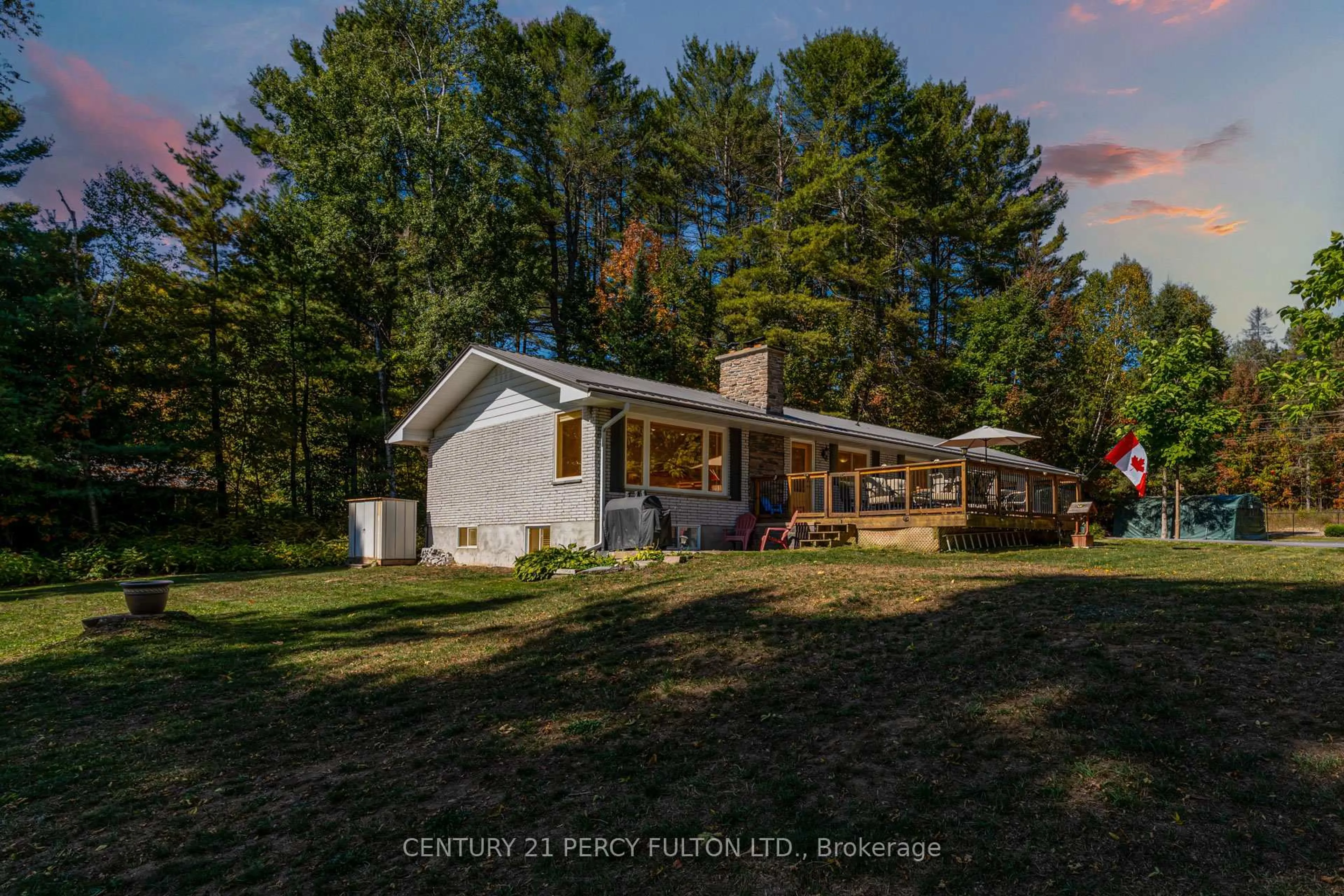 A pic from outside/outdoor area/front of a property/back of a property/a pic from drone, unknown for 15166 Highway 118, Dysart et al Ontario K0M 1S0