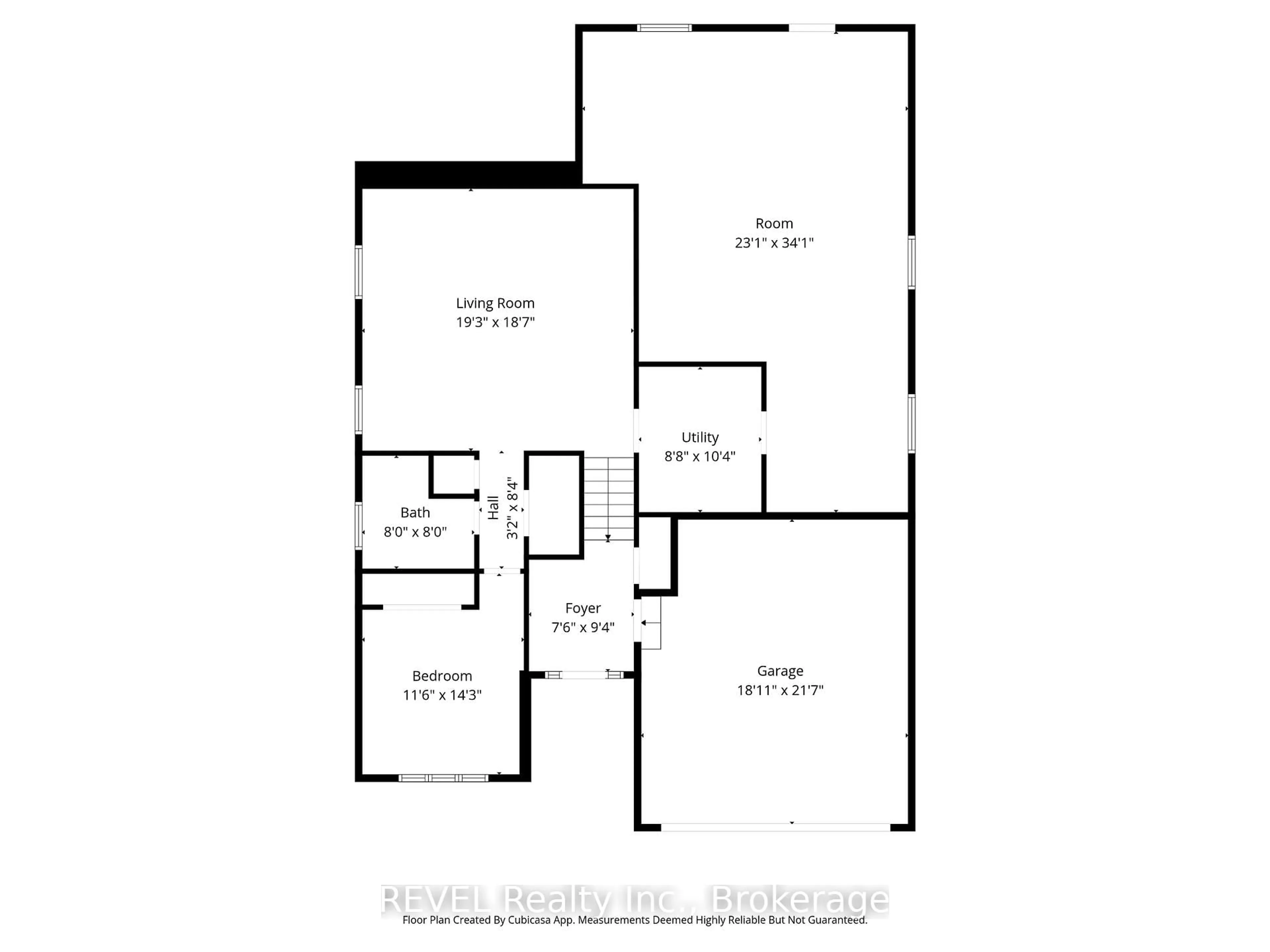 Floor plan for 735 Dominion Rd, Fort Erie Ontario L2A 1G9