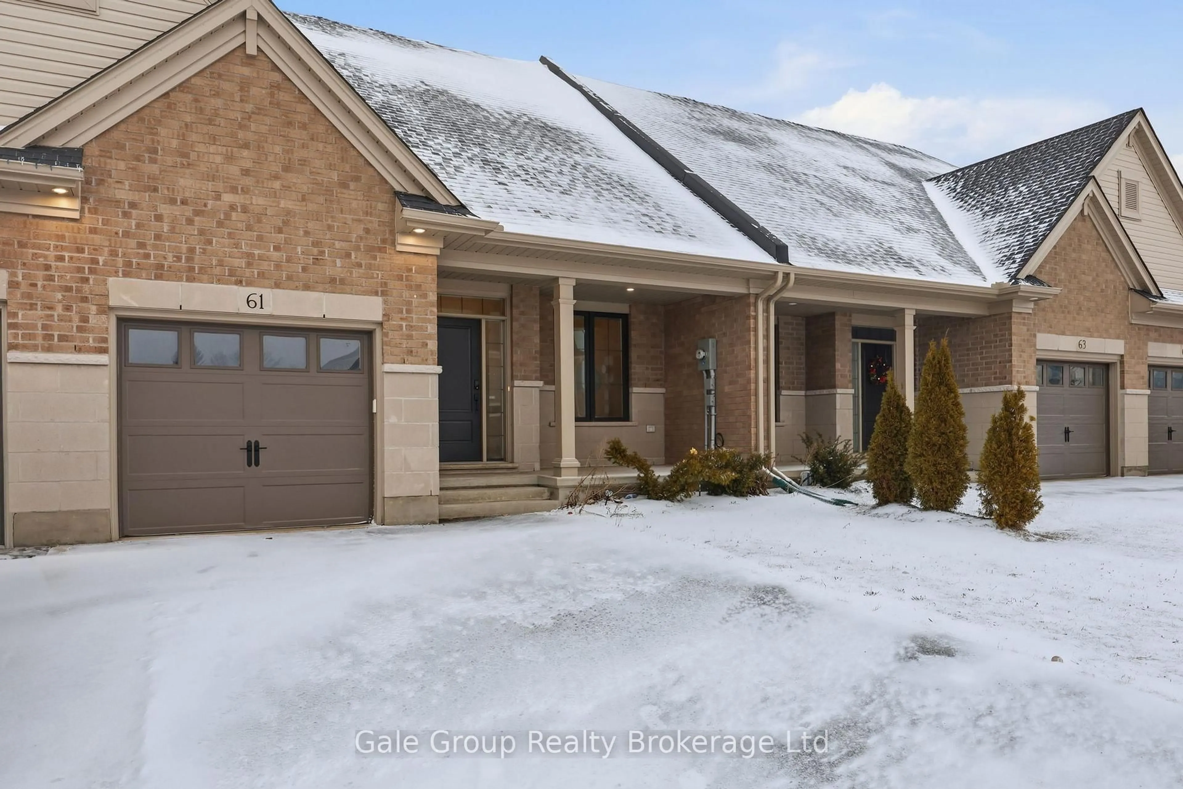 Home with brick exterior material, street for 61 Keba Cres, Tillsonburg Ontario N4G 0K7