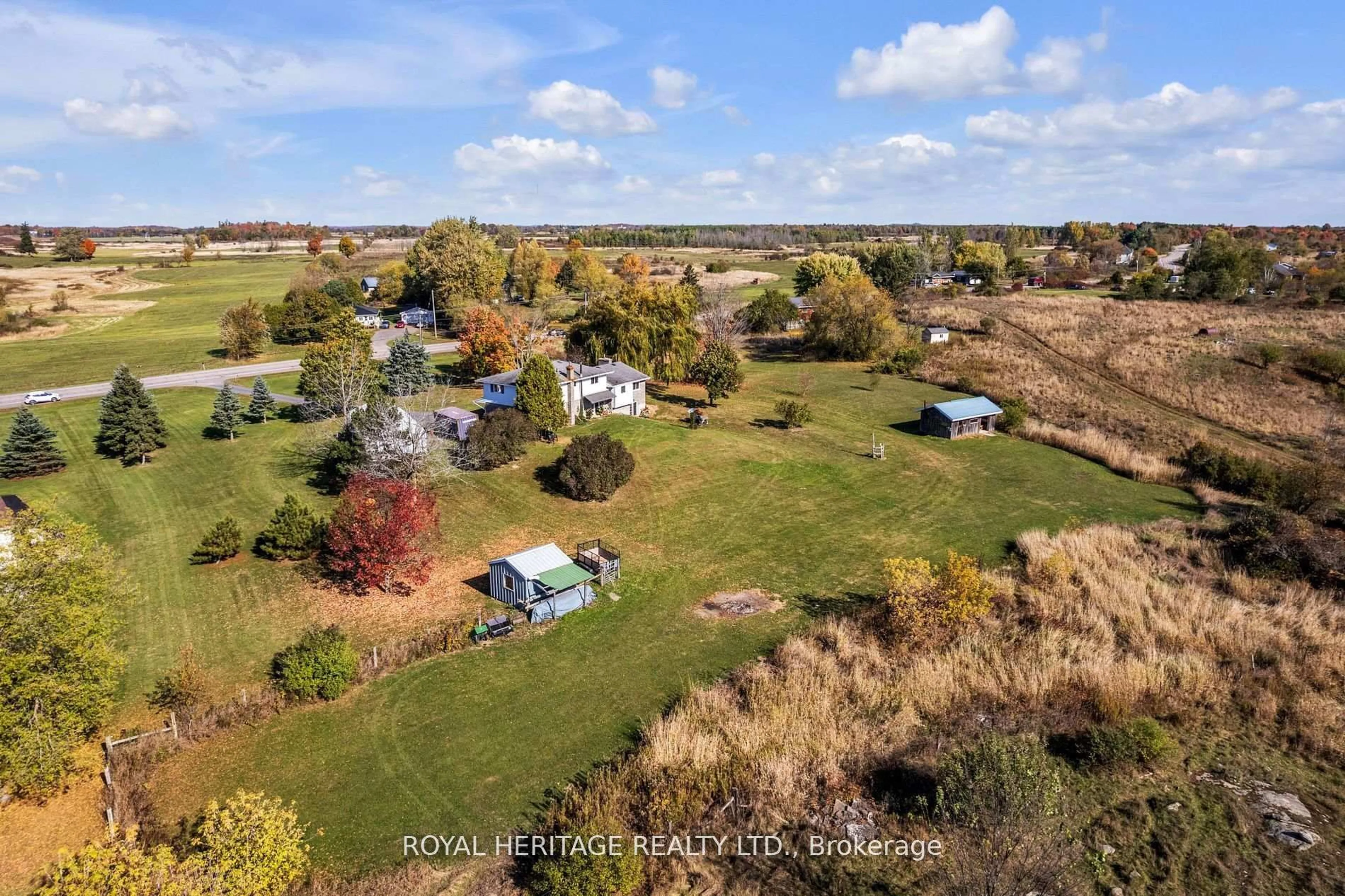 A pic from outside/outdoor area/front of a property/back of a property/a pic from drone, water/lake/river/ocean view for 589 County 2 Rd, Front of Leeds & Seeleys Bay Ontario K0E 1L0