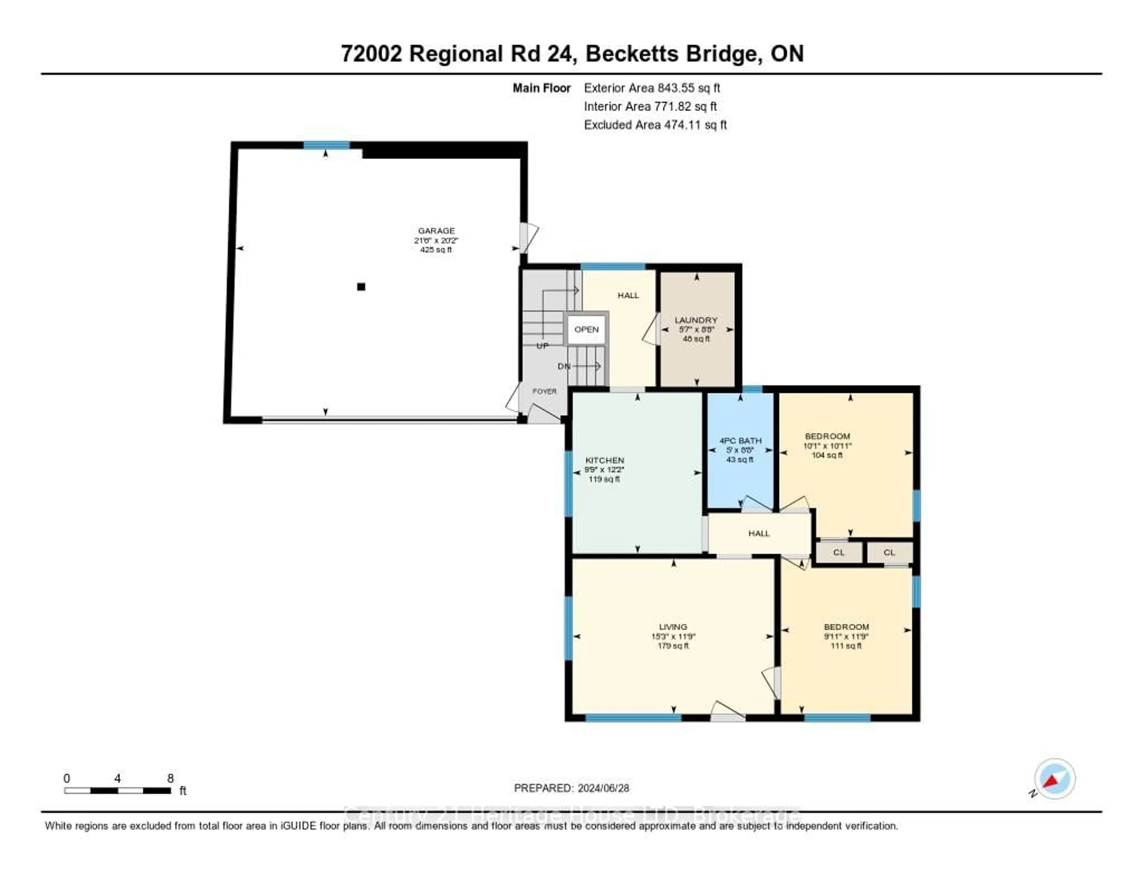 Floor plan for 72002 Regional Rd, Wainfleet Ontario L3B 5N6