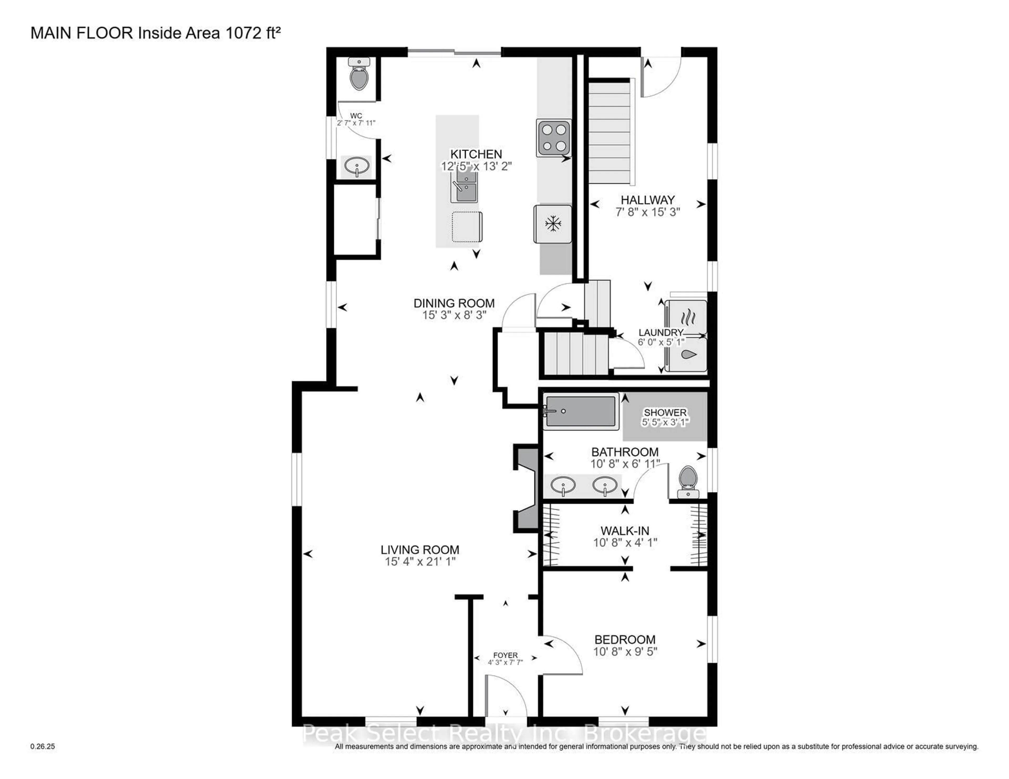 Floor plan for 363 Queen St, St. Marys Ontario N4X 1B1