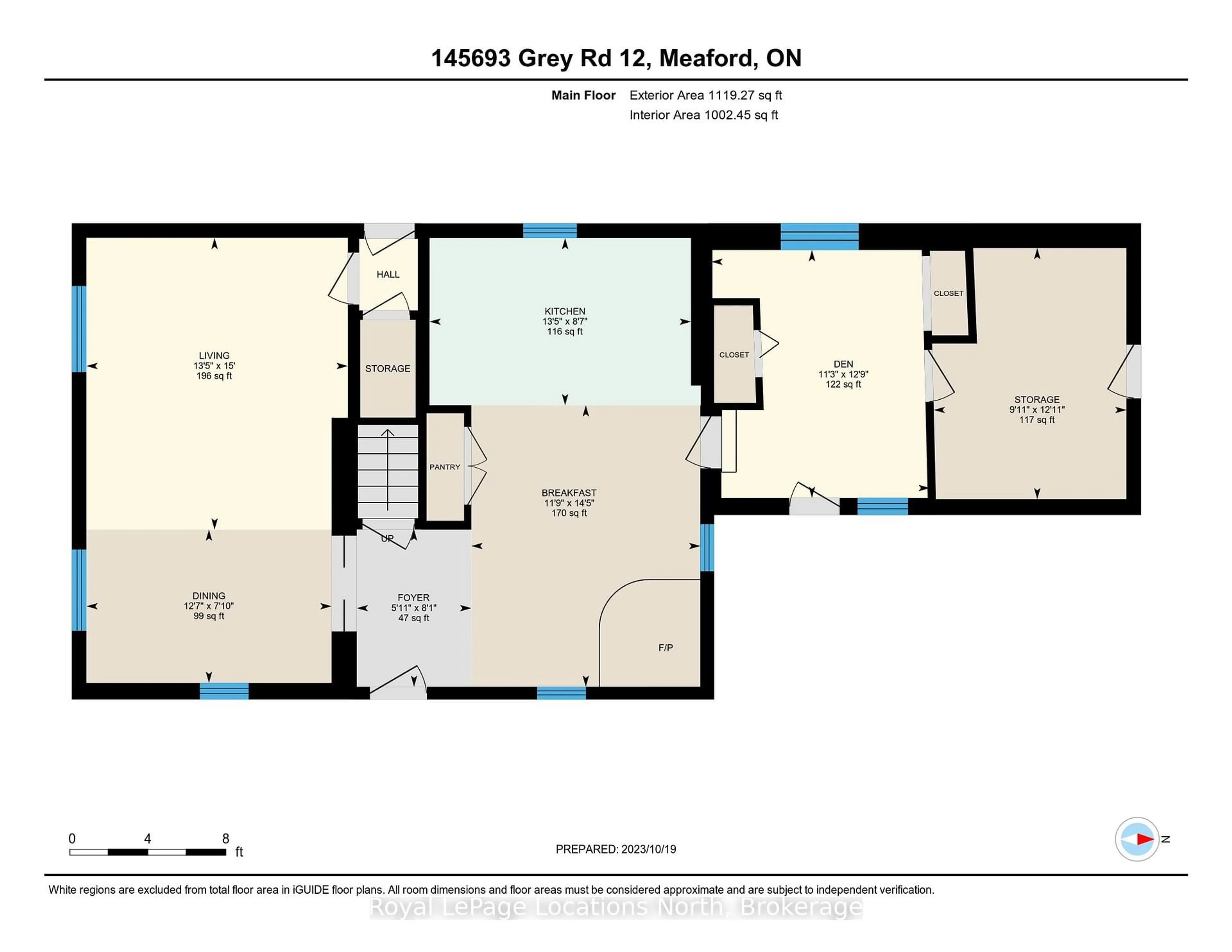 Floor plan for 145693 Grey Rd 12 Rd, Meaford Ontario N4L 1W5